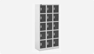 Storage lockers for staff