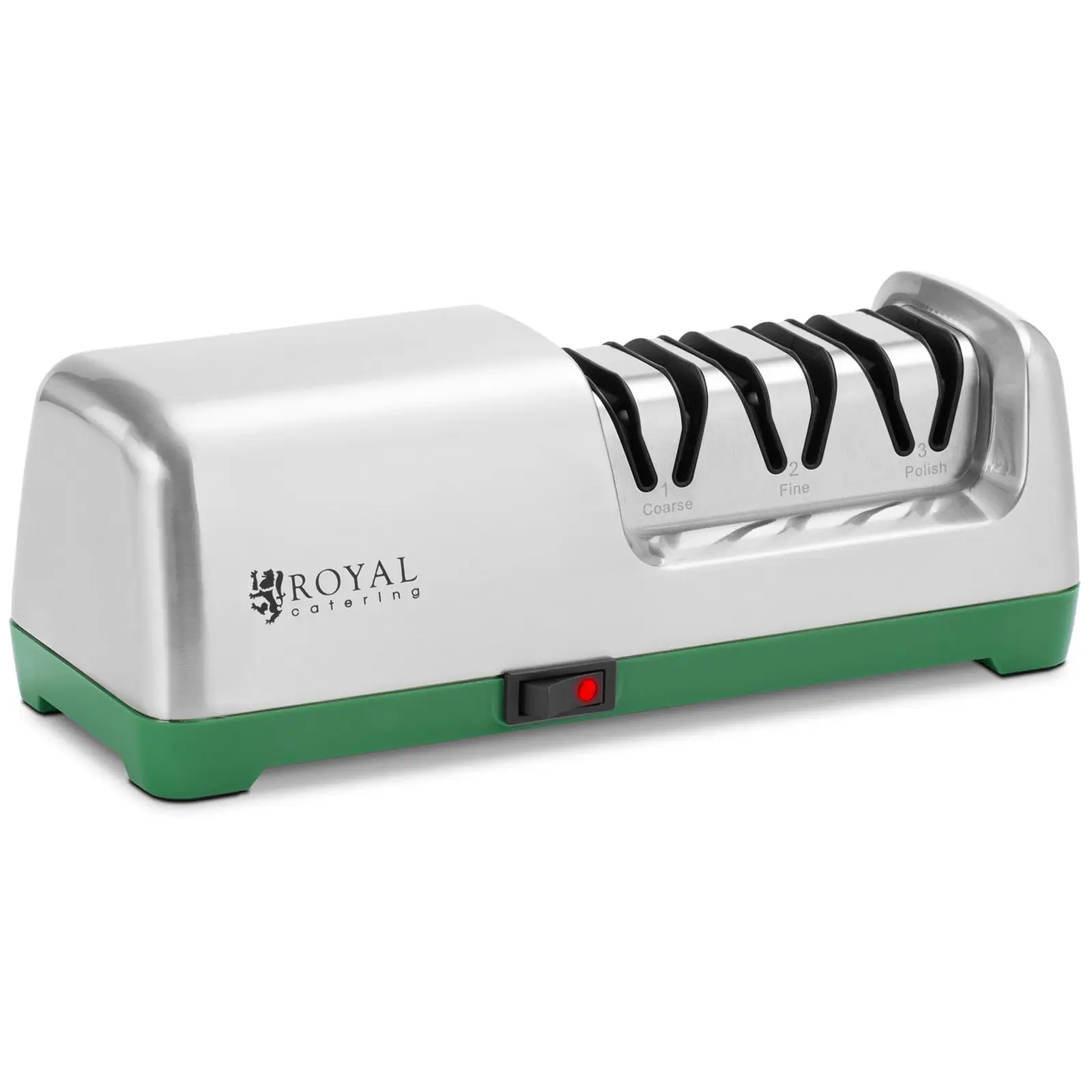 Knife Sharpener - 3 levels - 20 W - Silver - Royal Catering