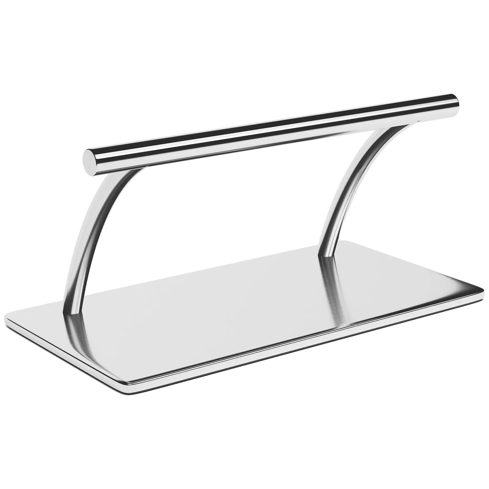 Salon Chair Footrest - stainless steel - 35 cm - round bar