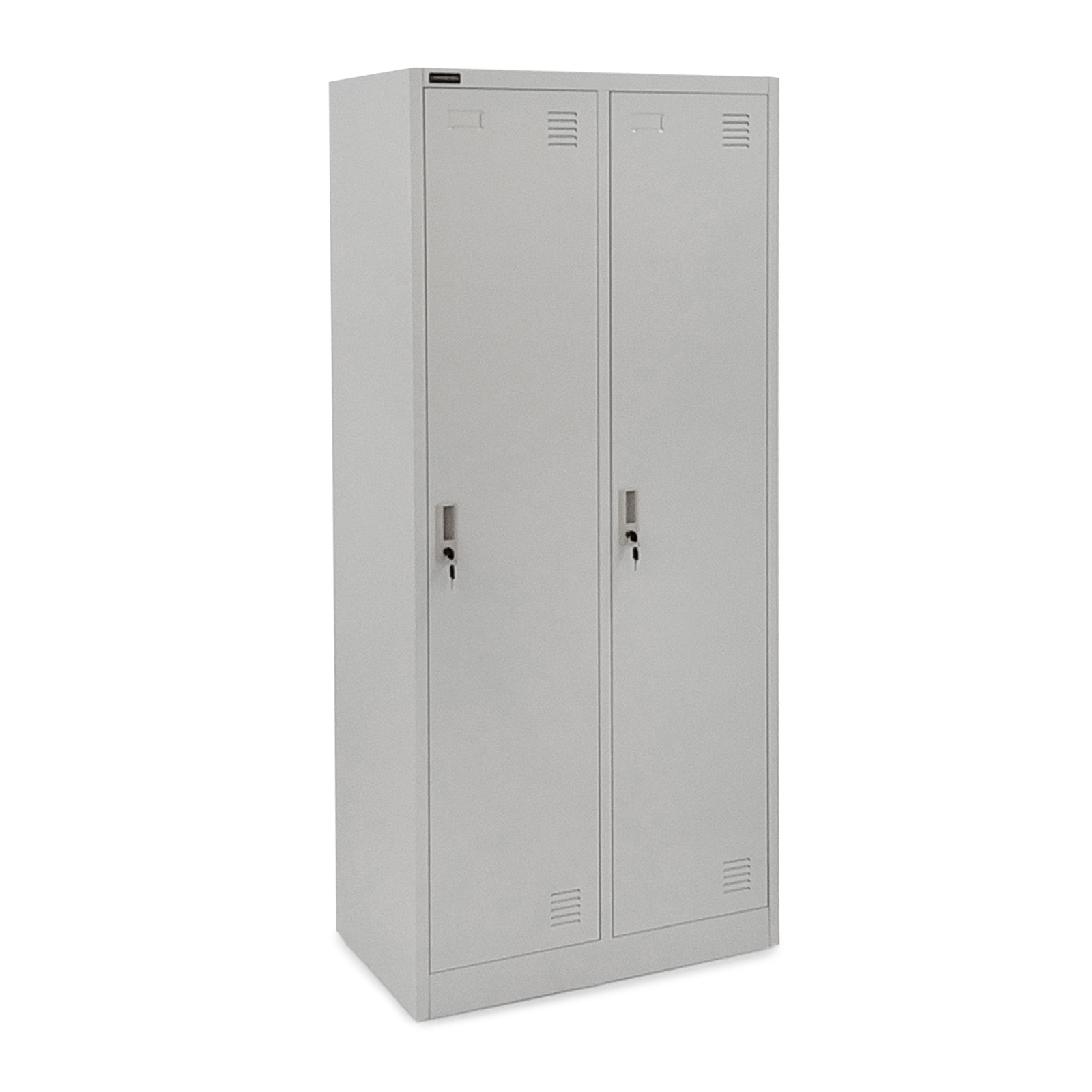 Locker - 2 compartments - lockable