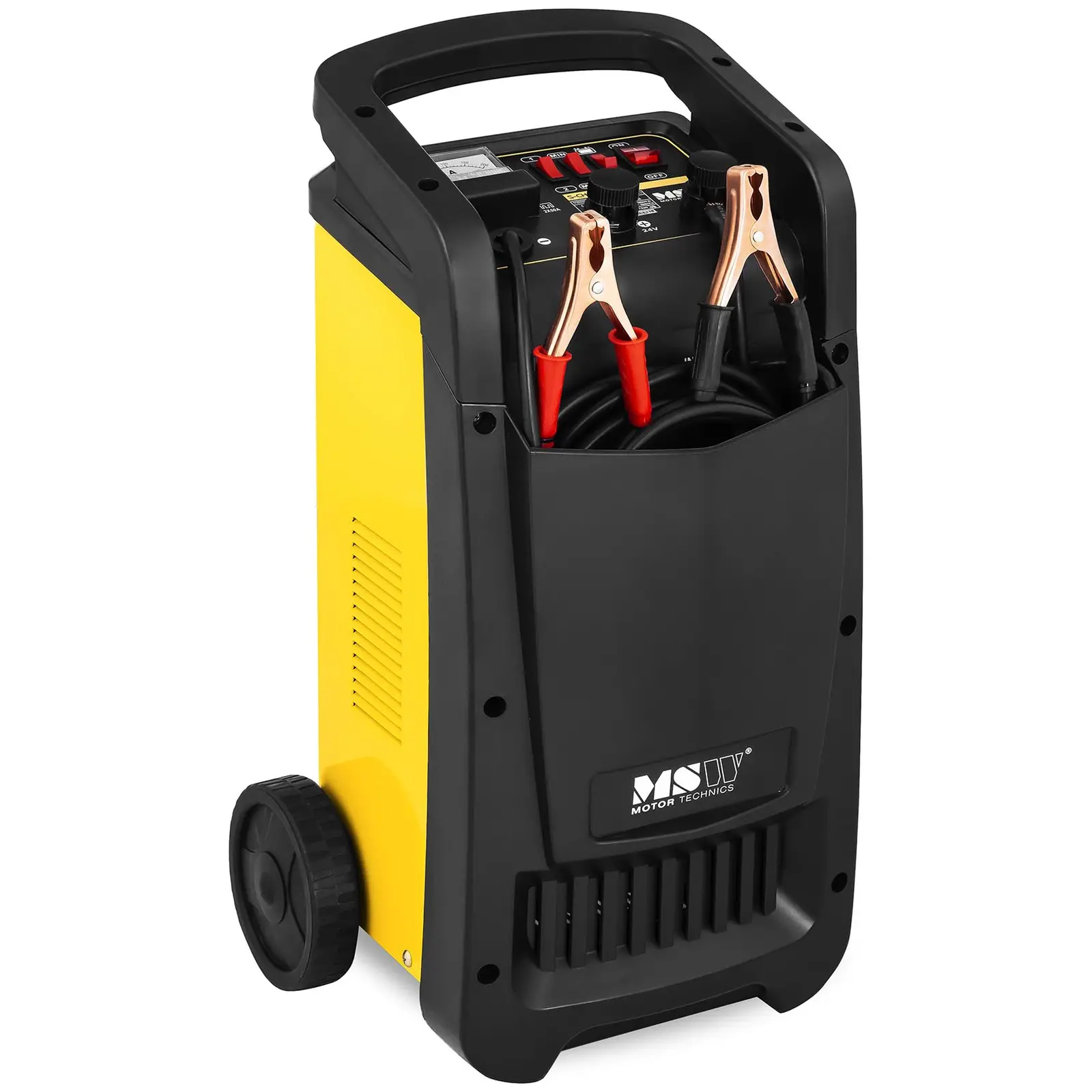 Heavy Duty Battery Charger - Jump Starter - 12/24 V - 70 A - Compact