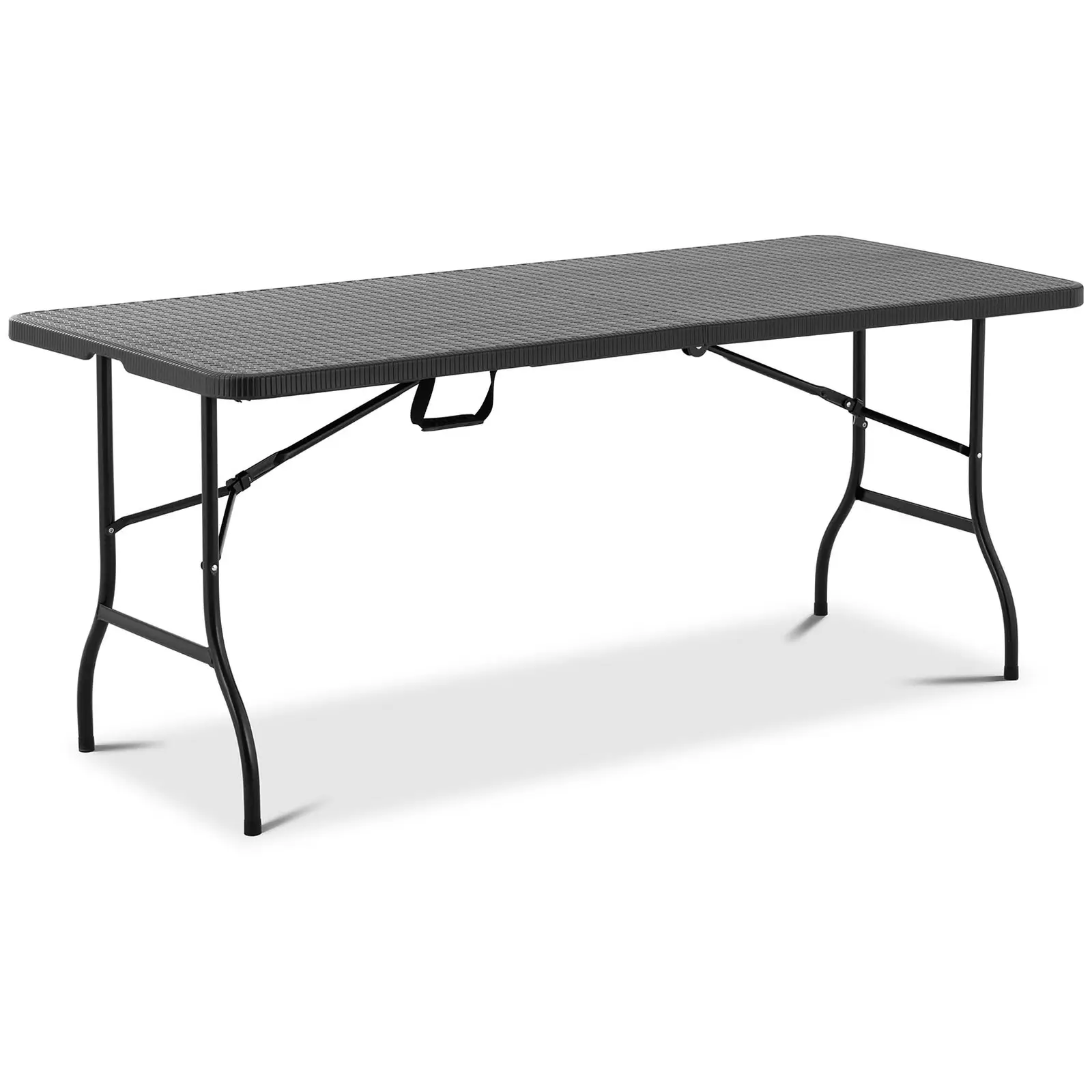 Folding Table - 1,830 x 750 x 740 mm - Royal Catering - 150 kg - inside/outside - Black