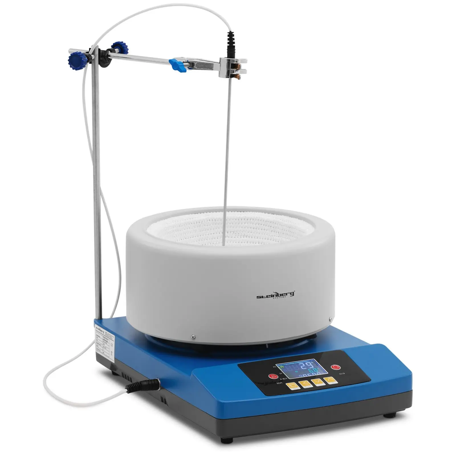 Magnetic Stirrer with Heating Mantle - round bottom flask - 3 L