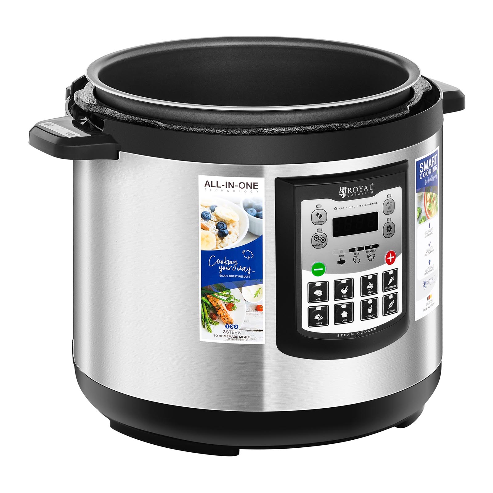 Electric Rice Cooker - 8 Litres - 1,250 W