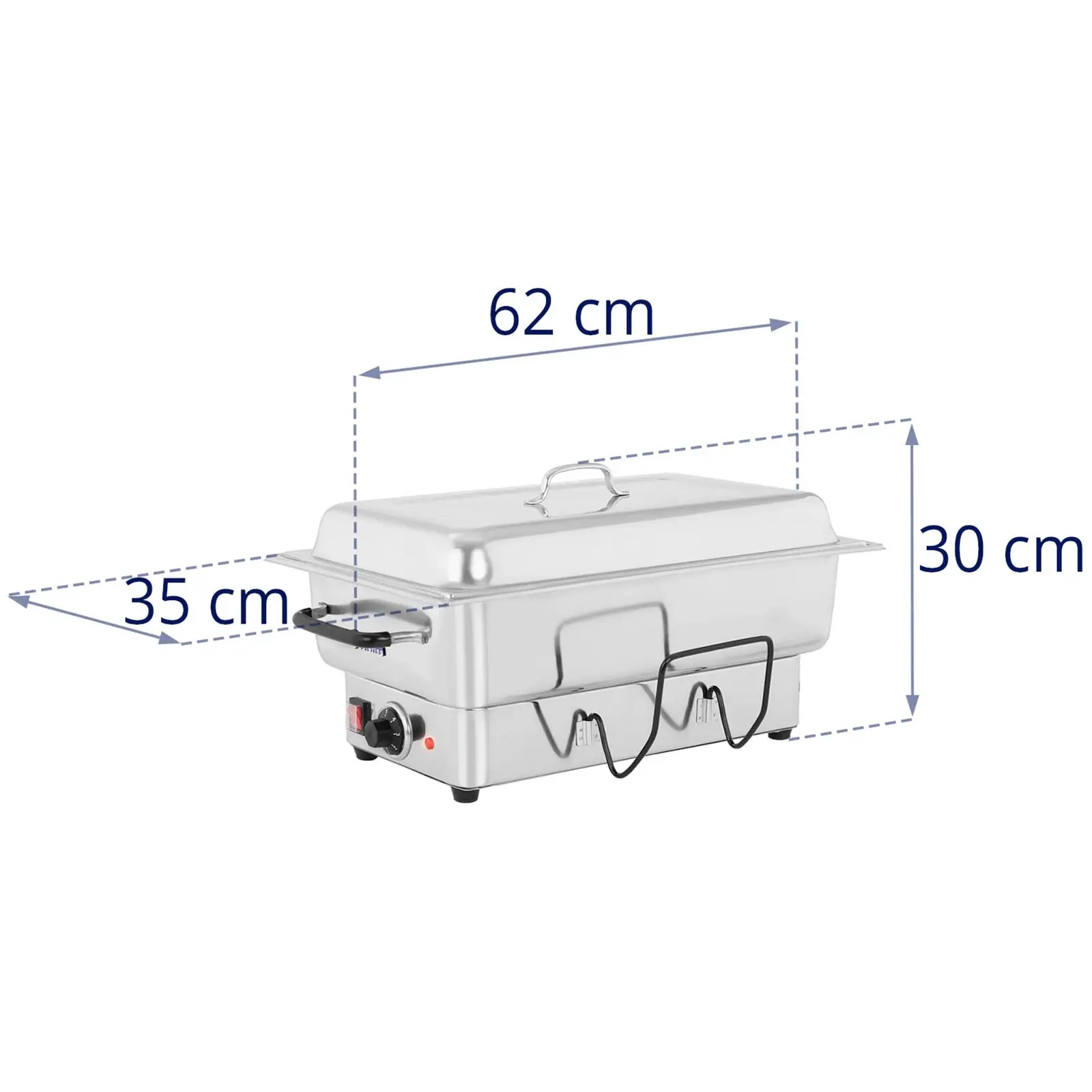 Chafing Dish - 1600 W - GN 1/1 container - 100 mm