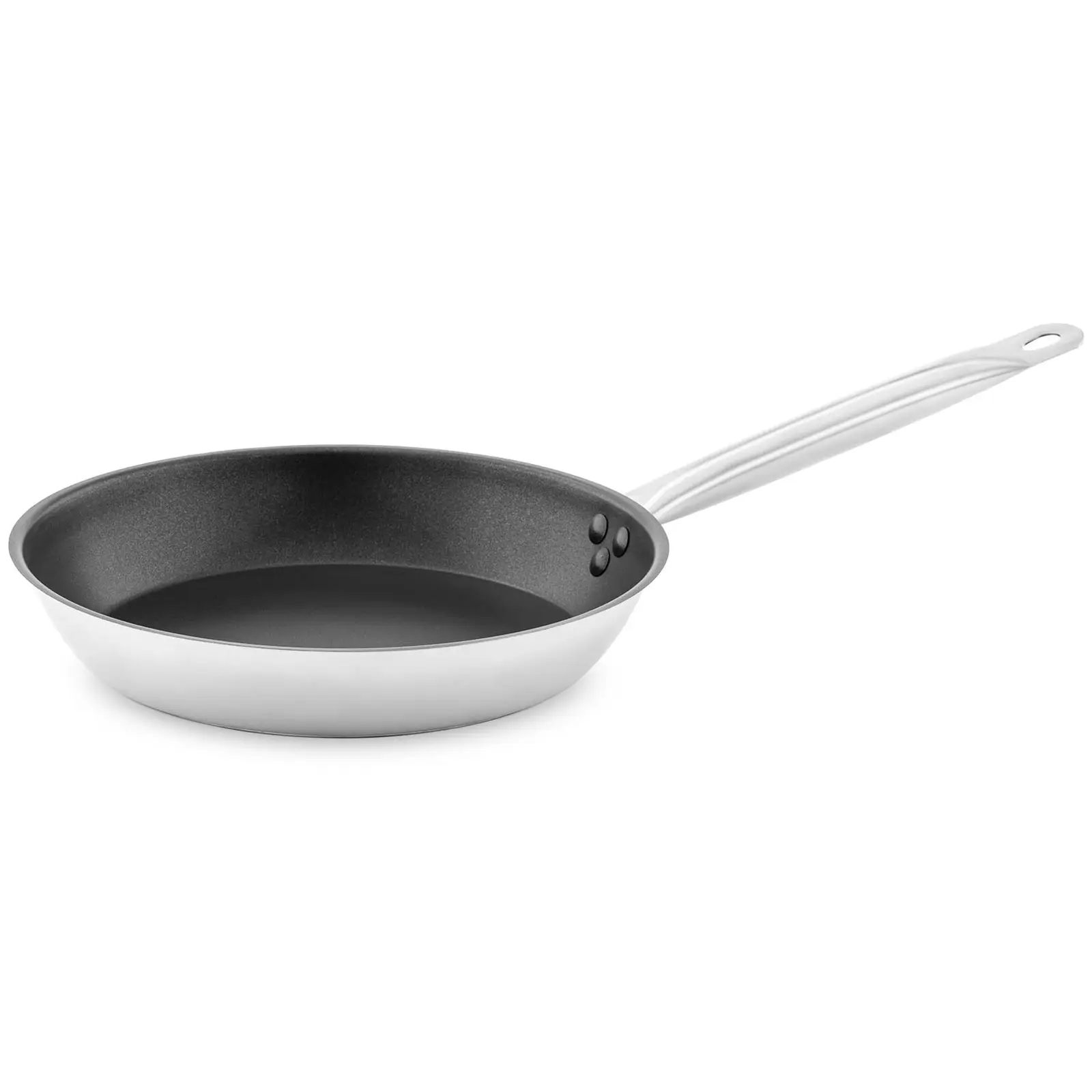 Stainless Steel Frying Pan - coated - Ø 28 x 5 cm