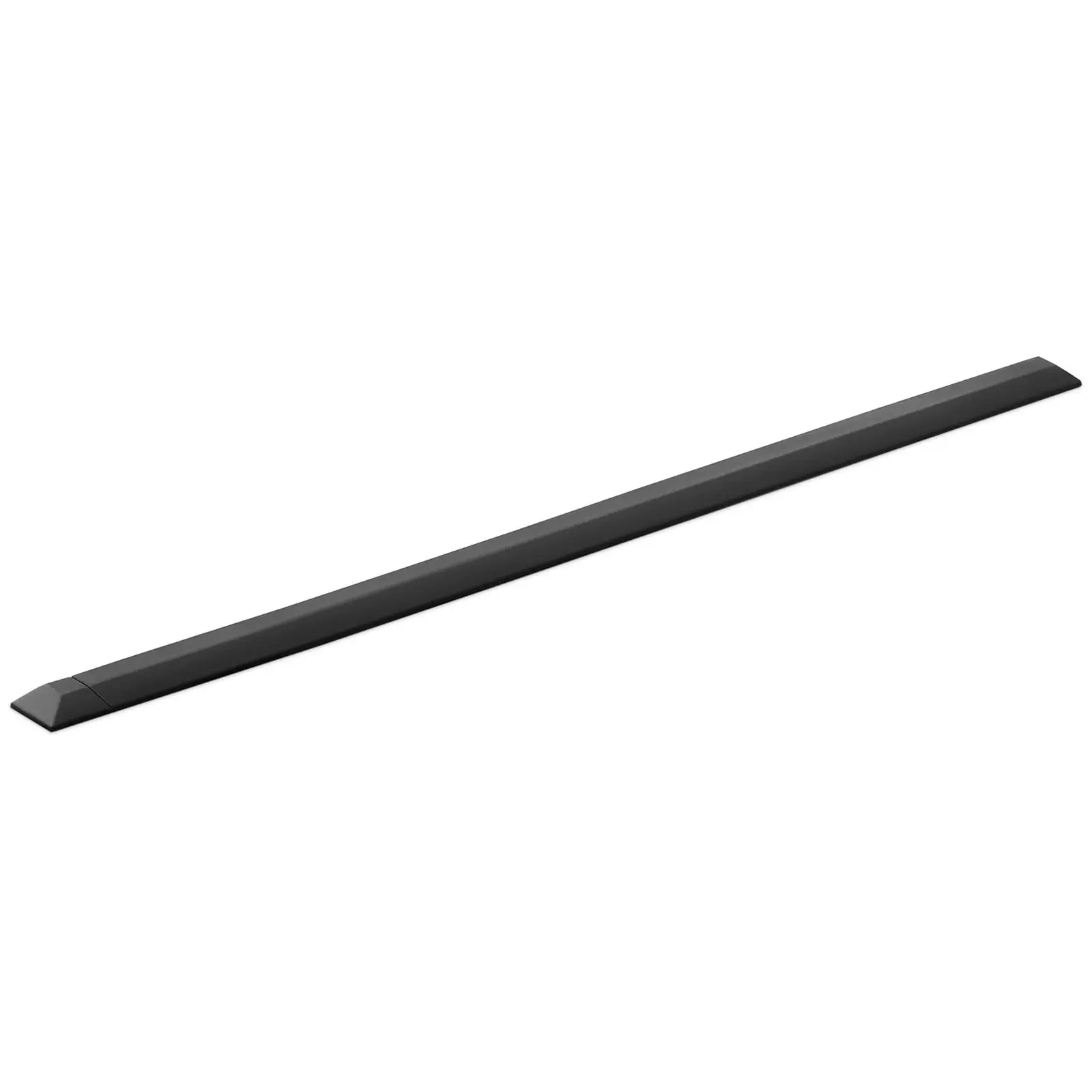 End Strip - for rubber ring mat 10050281 - 95 x 6 x 1 cm - black - 90 pcs.