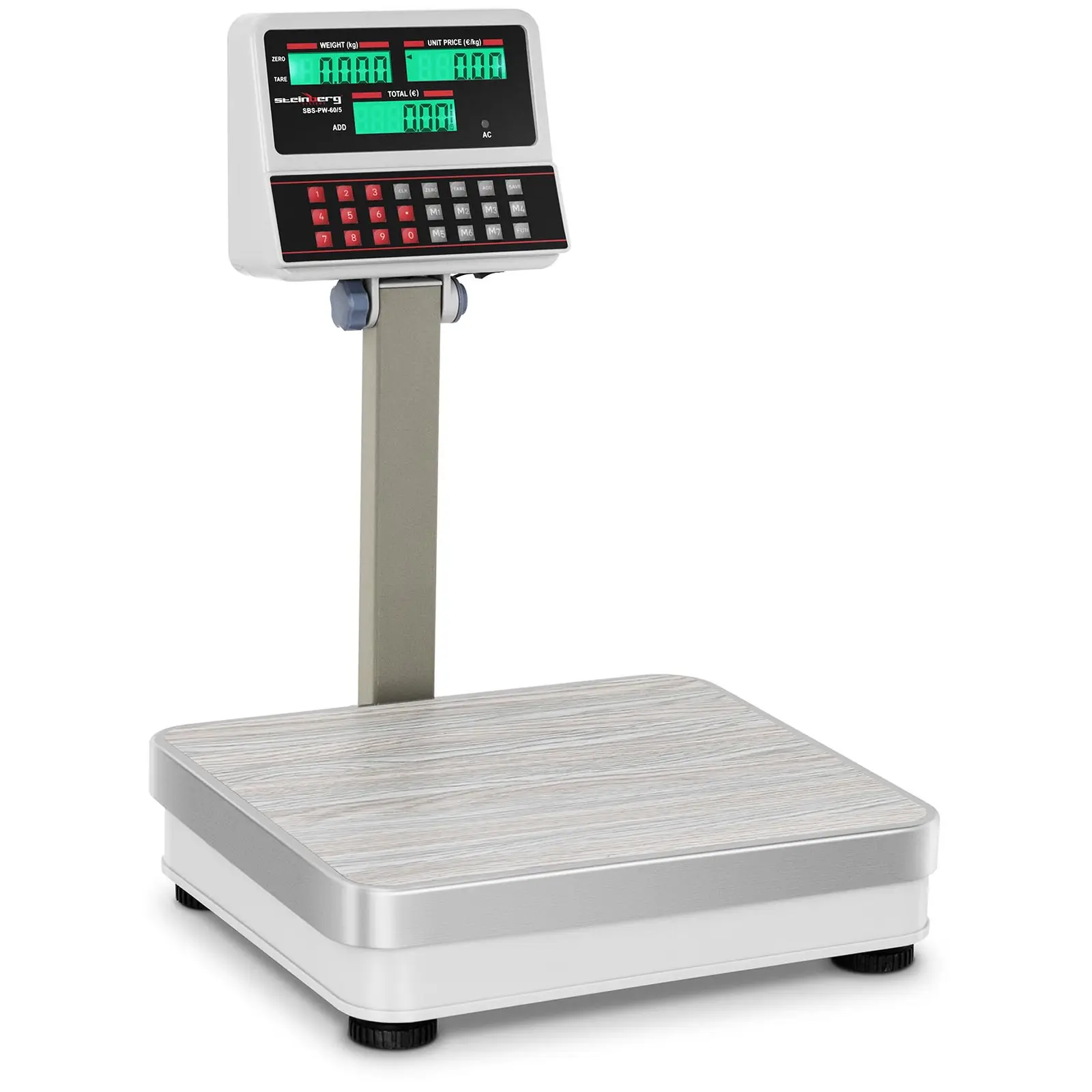 Digital Weighing Scale with Raised LCD Display - 100 kg / 10 g