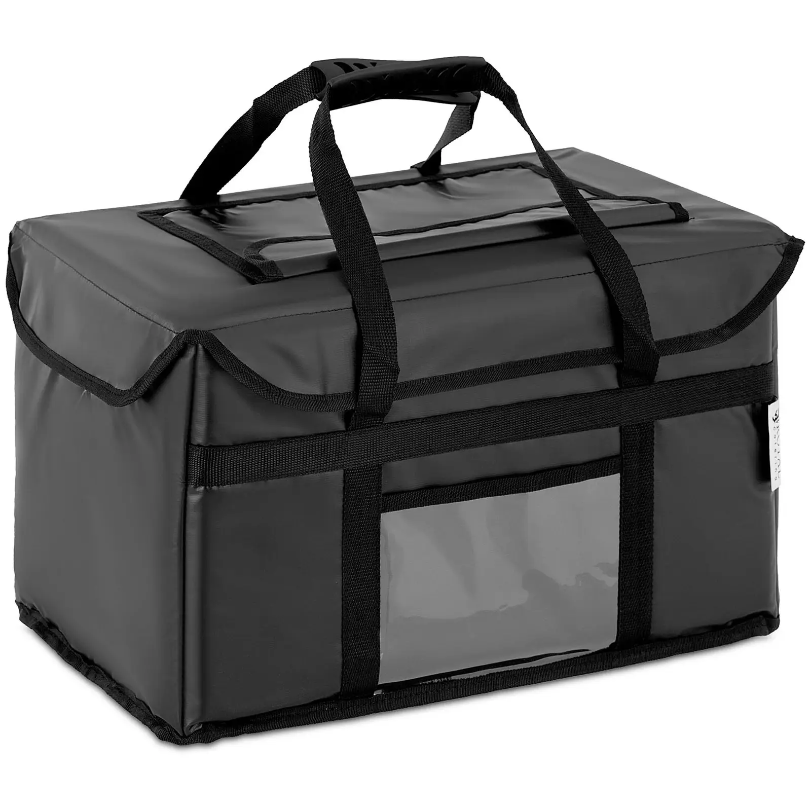 Delivery bag - for food - 44 x 26 x 25 cm - 29 L - black - top loading - Royal Catering