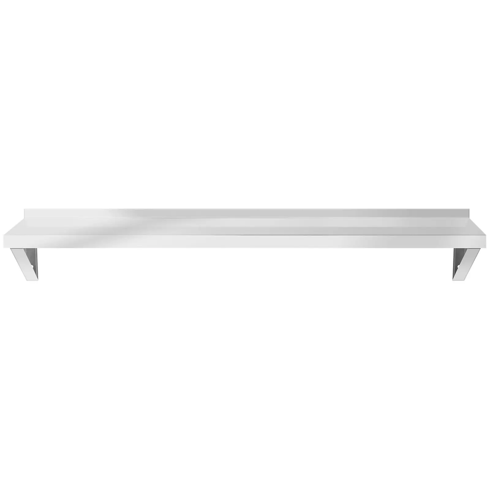 Wall Shelf - stainless steel - 150 x 40 cm - up to 80 kg - Royal Catering