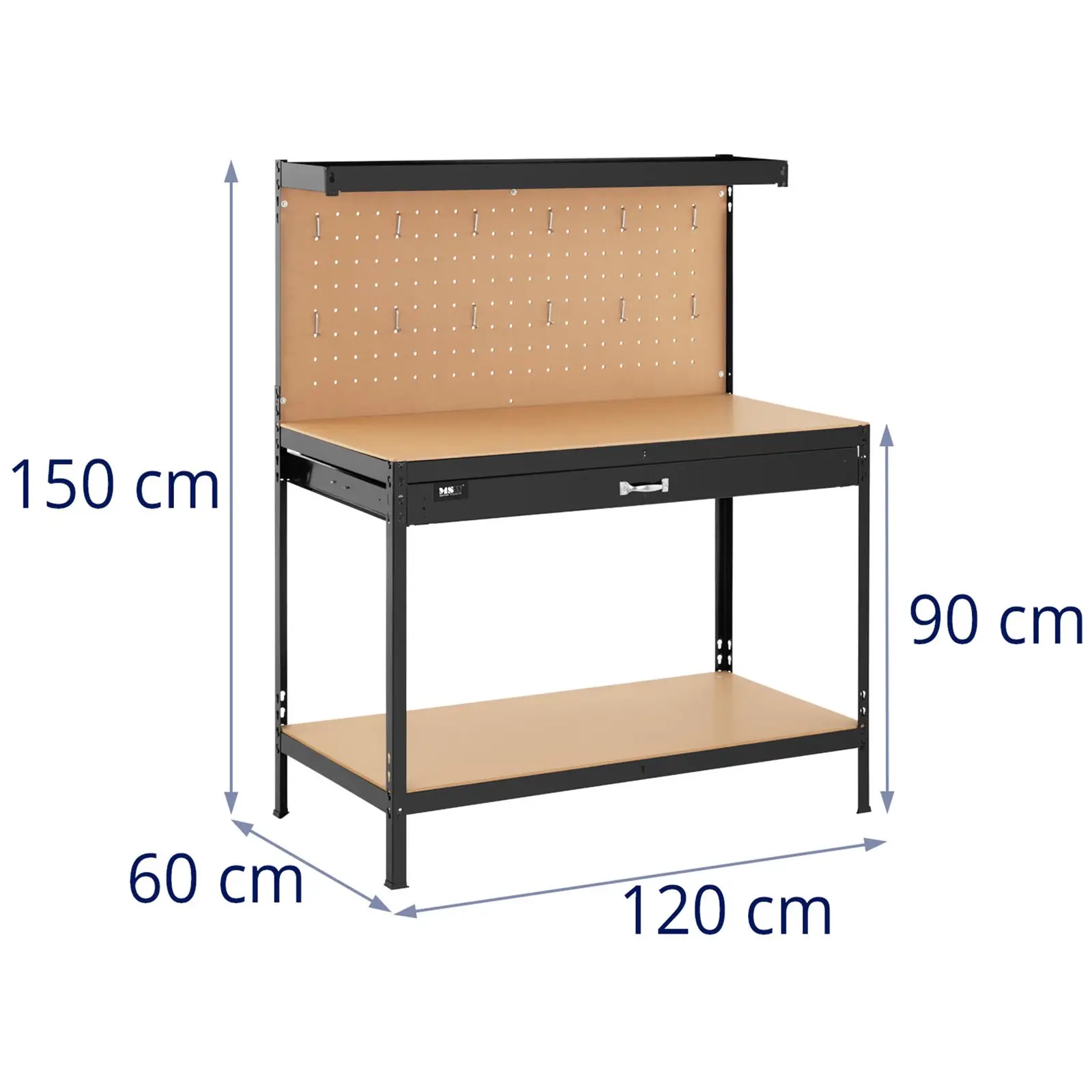 Workbench - with drawer - 230 kg
