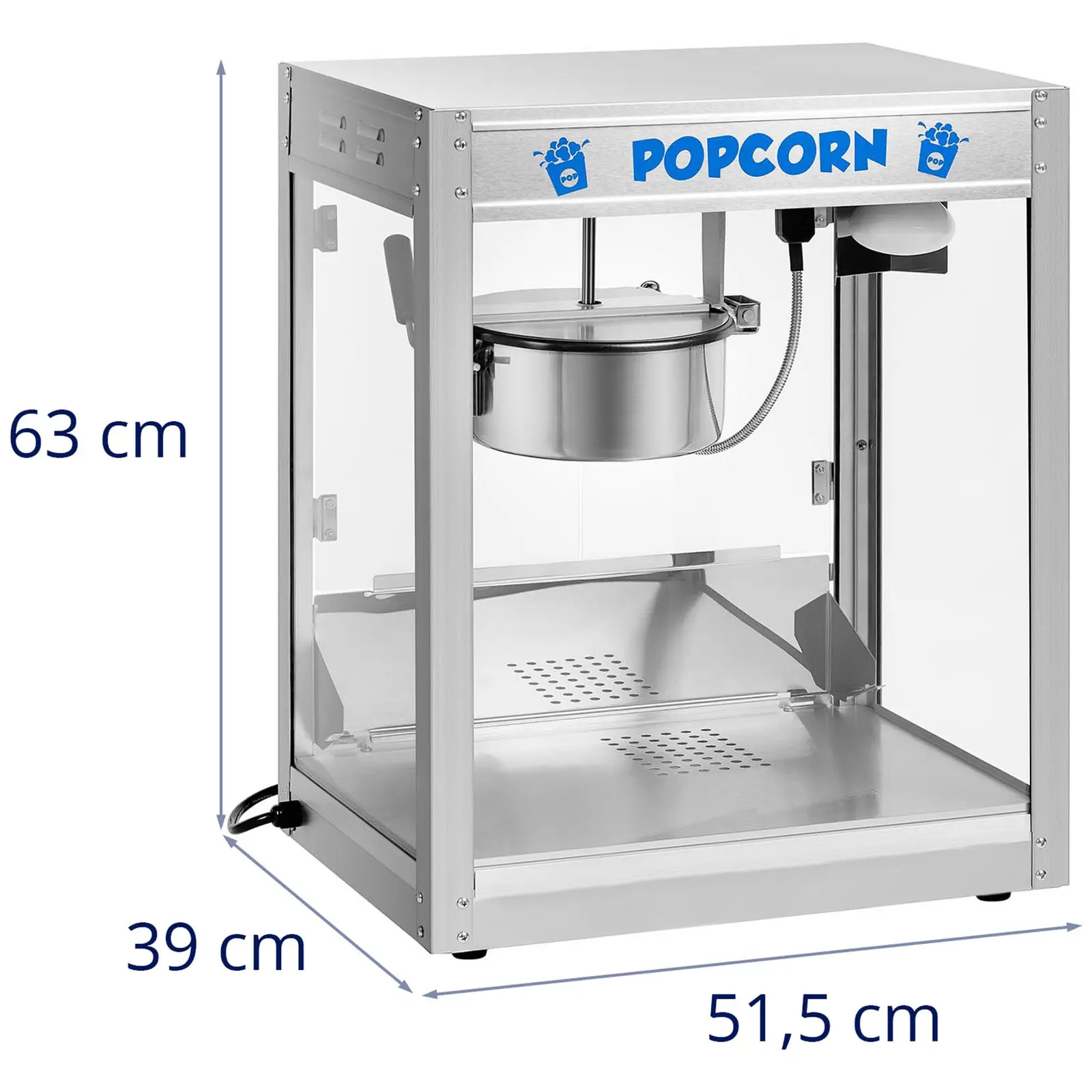 Popcorn Maker - Stainless Steel