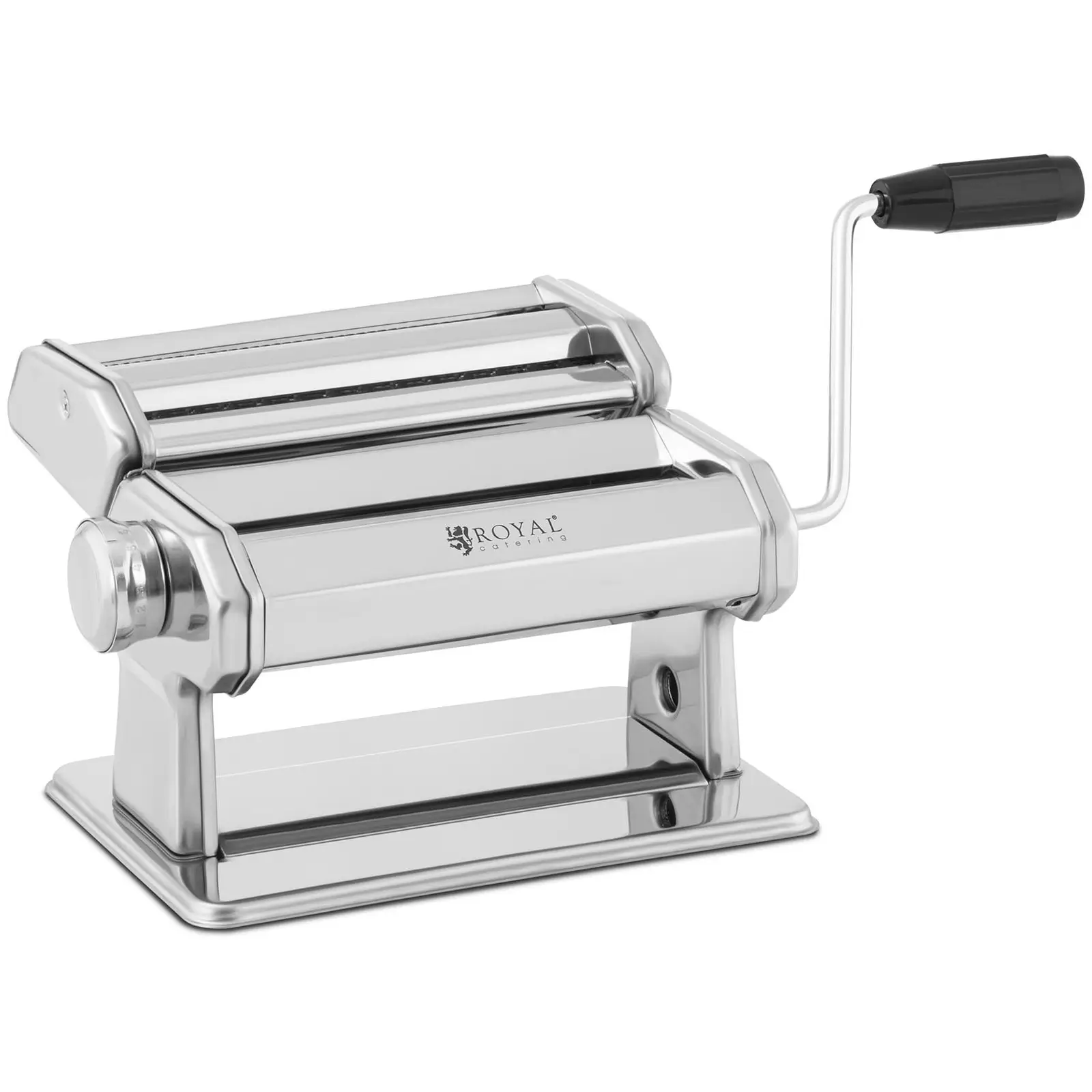 Pasta Machine - 17 cm - 0.5 to 3 mm - manual - removable cutting attachment