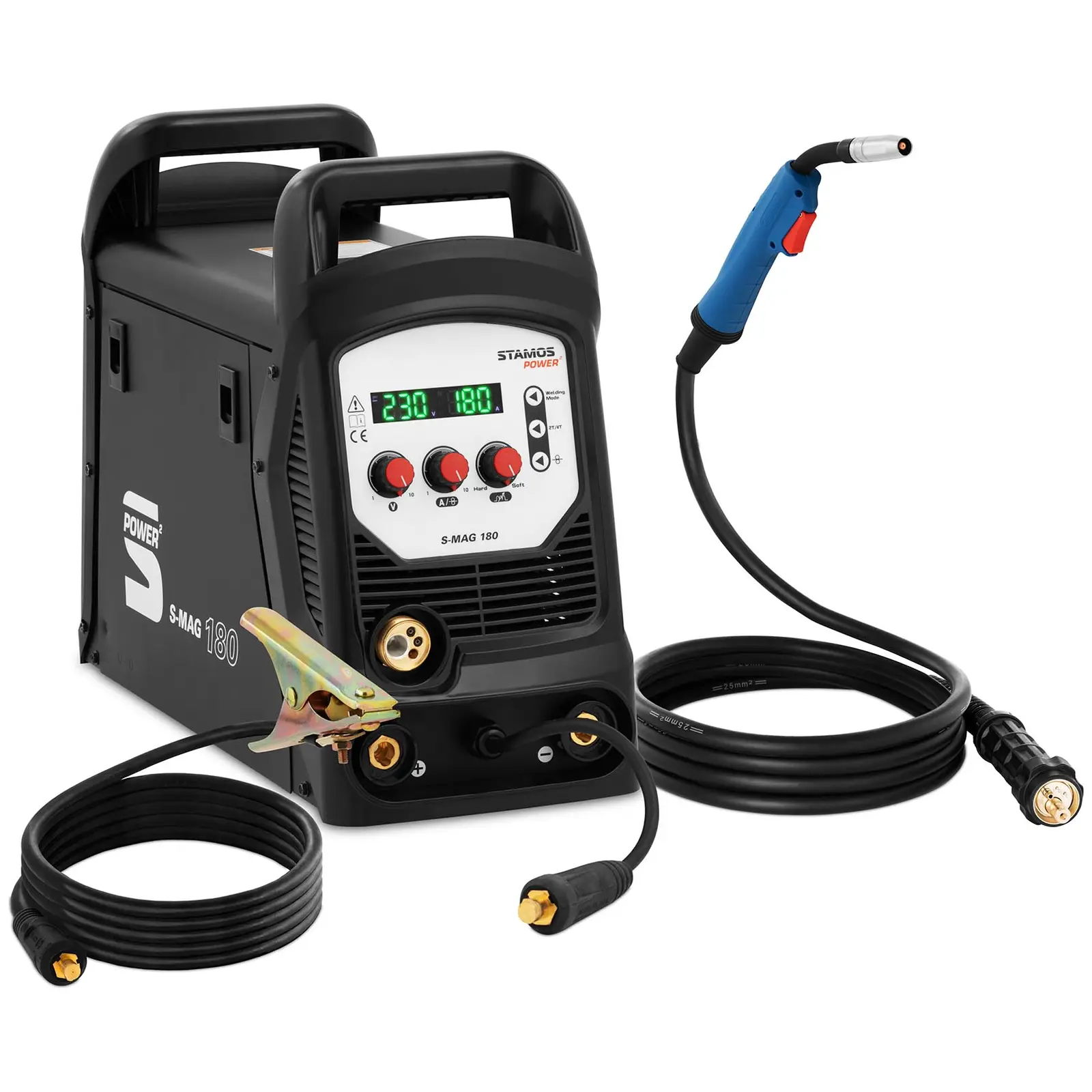 MIG/MAG welding machine - 180 A - 2/4 cycle - 230 V