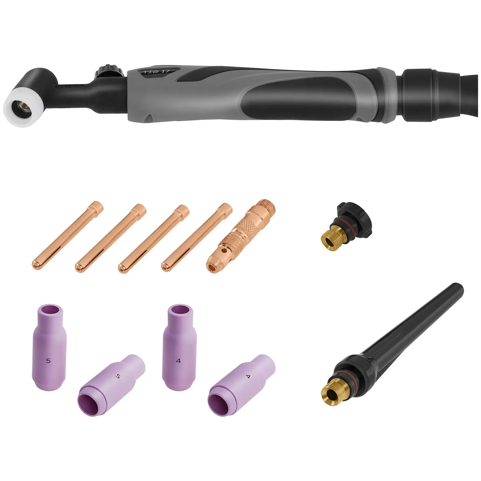 TIG-Welding Torch with Cable Assembly and Liftarc - 4 m