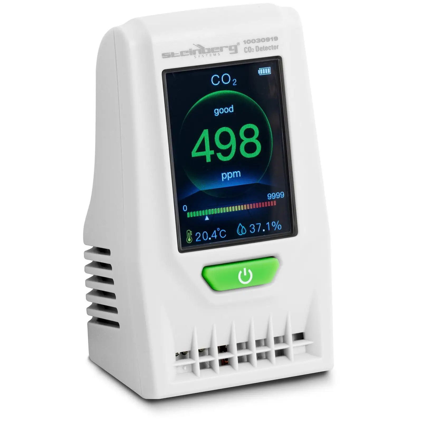 CO2 Meter - incl. temperature, humidity, date and time
