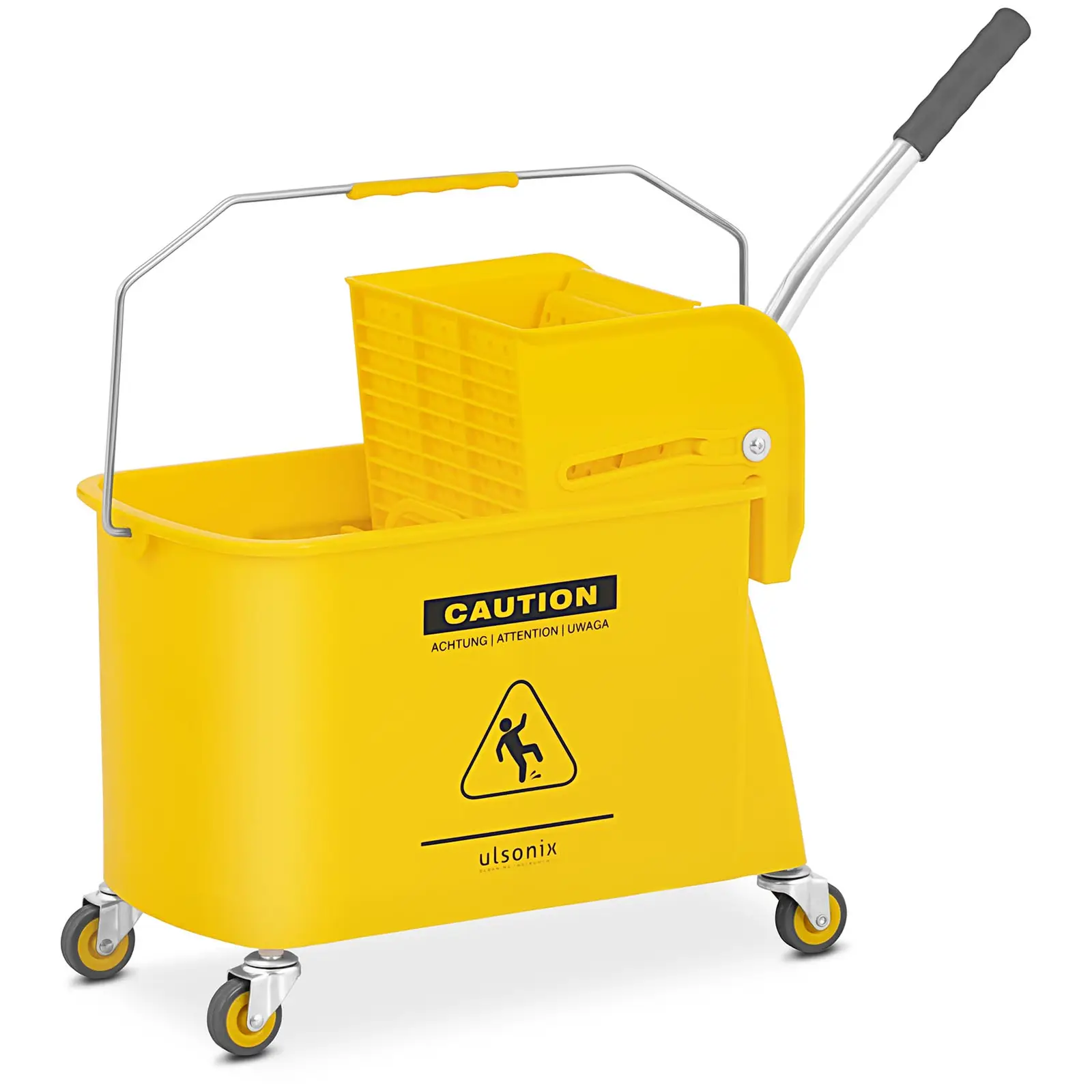 Cleaning trolley - with wringer - 20 L