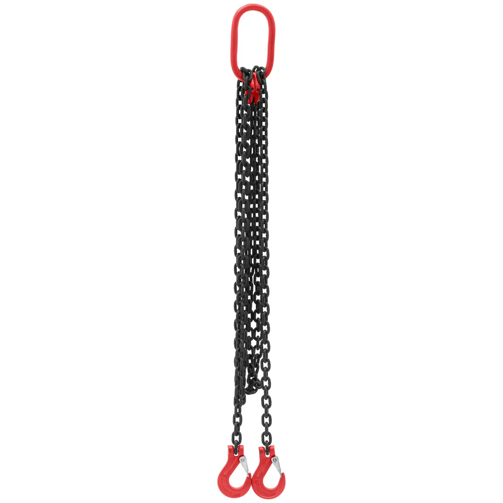 Lifting Chain - 1600 kg - 2 x 2 m - black/red