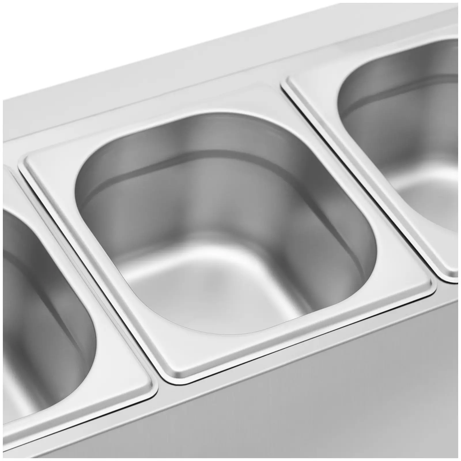 Bain Marie - 4 GN 1/6 - 7,6 l - Royal Catering