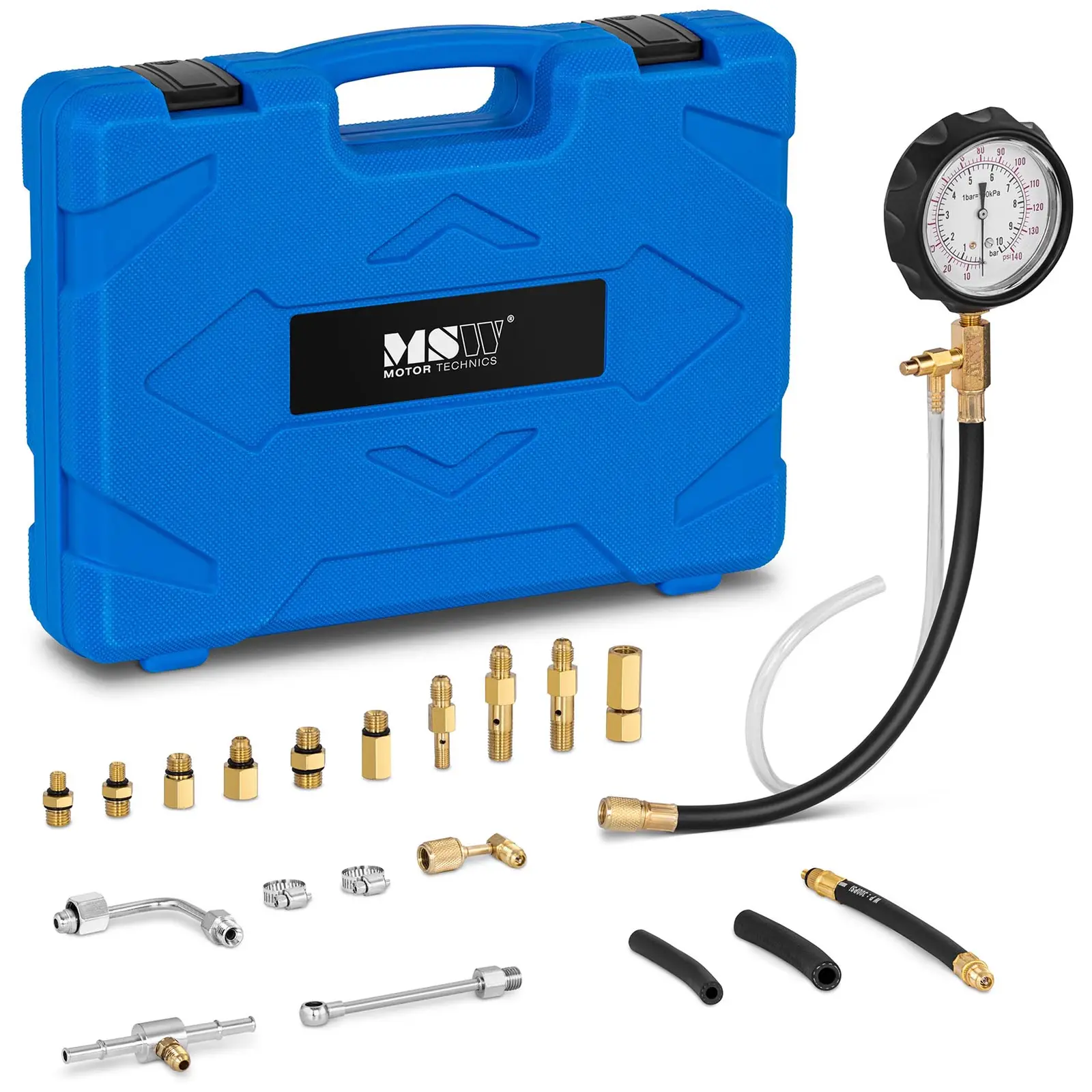 Fuel Pressure Tester - up to 9.6 bar - 20 pcs.