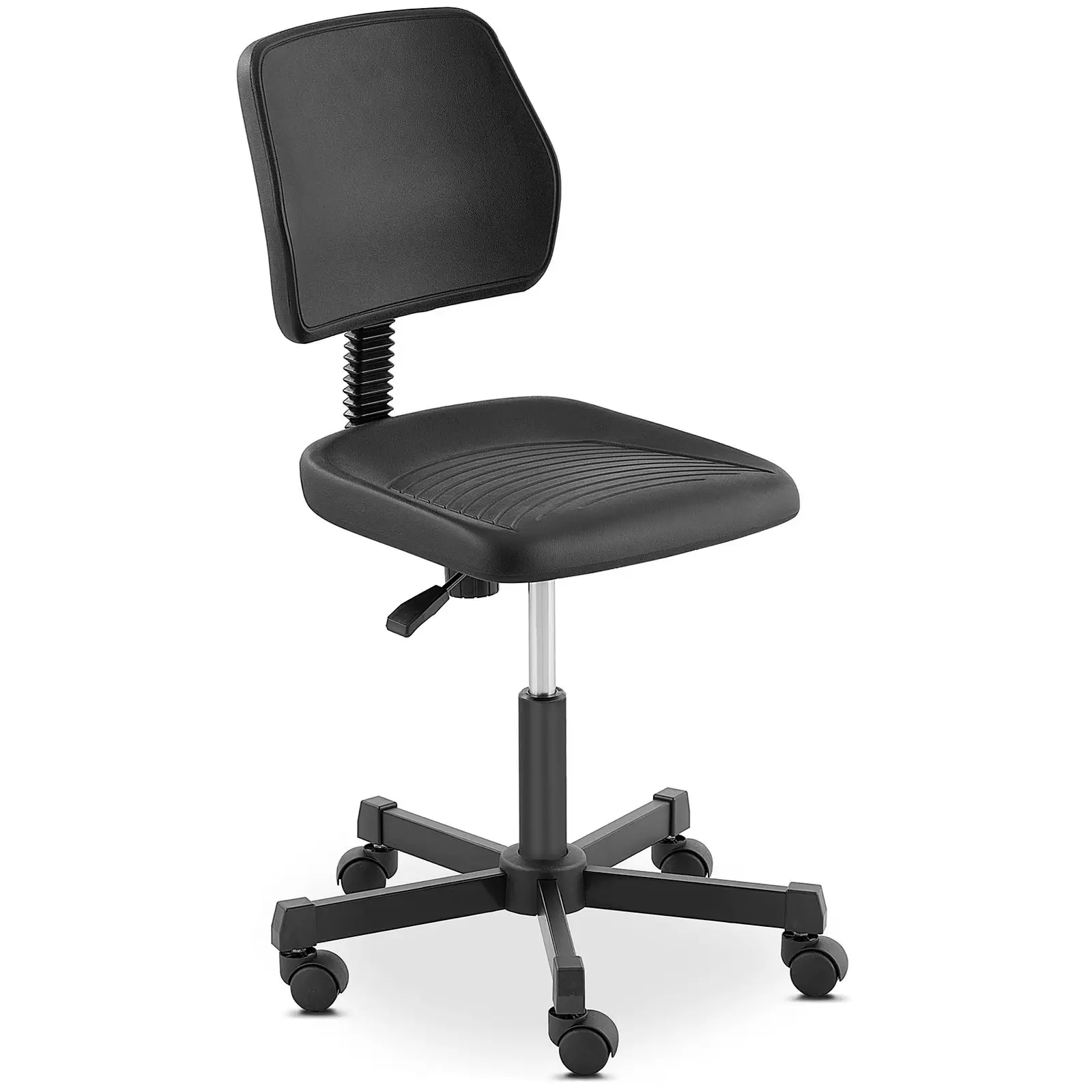 Laboratory chair - 120 kg - Black - height adjustable from 410 - 550 mm