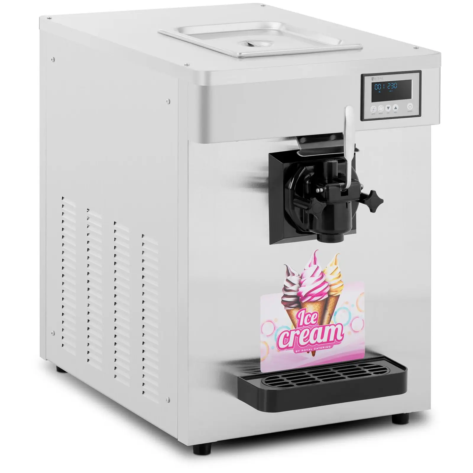Soft Ice Cream Machine - 1150 W - 7 l/h - 1 flavour - Royal Catering