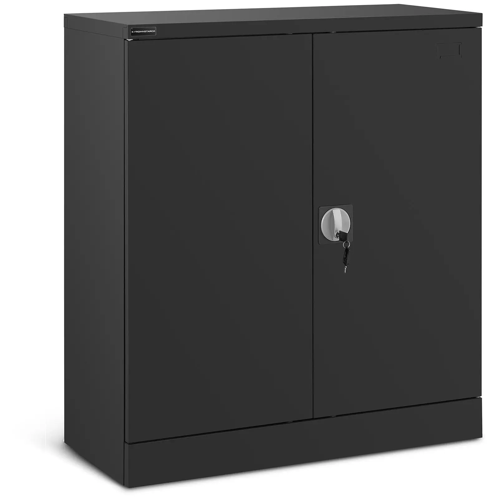 Metal Cabinet - 102 cm - 2 shelves - anthracite