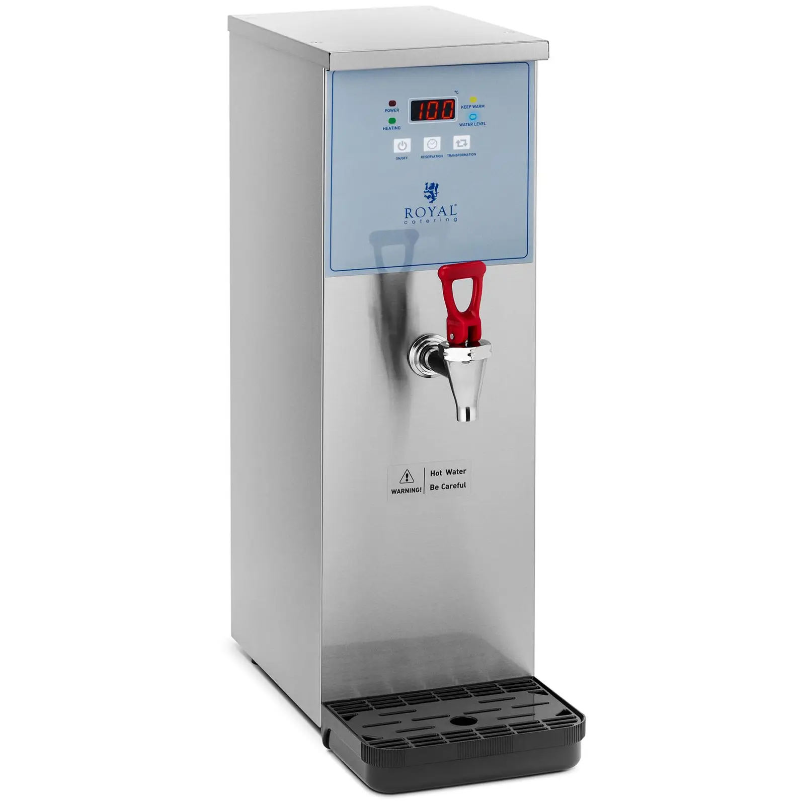 Hot Water Dispenser - 10 L - 3000 W - water connection - Royal Catering