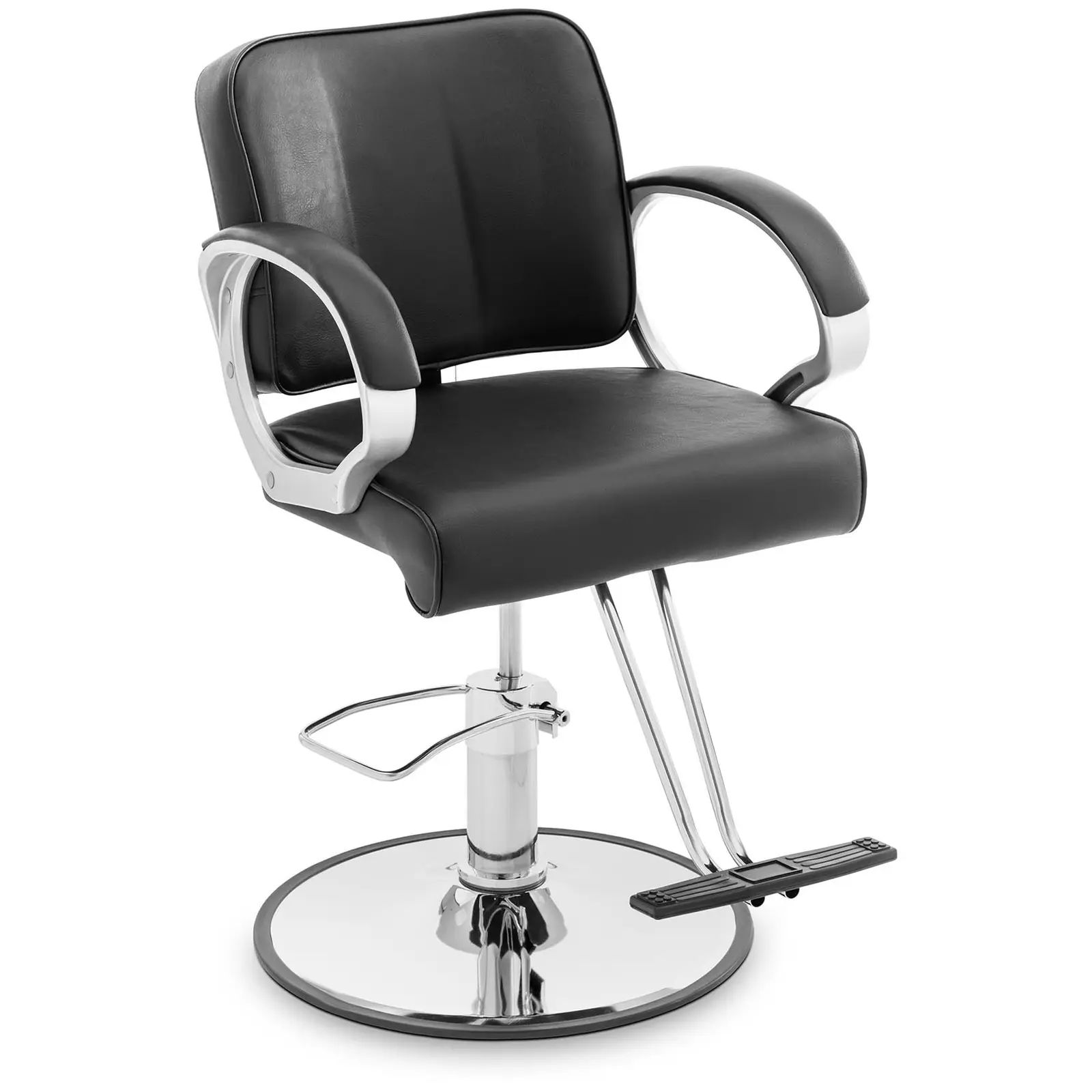 Salon chair - T-footrest - {{min_sitting_height}} - 60 cm - 180 kg - black