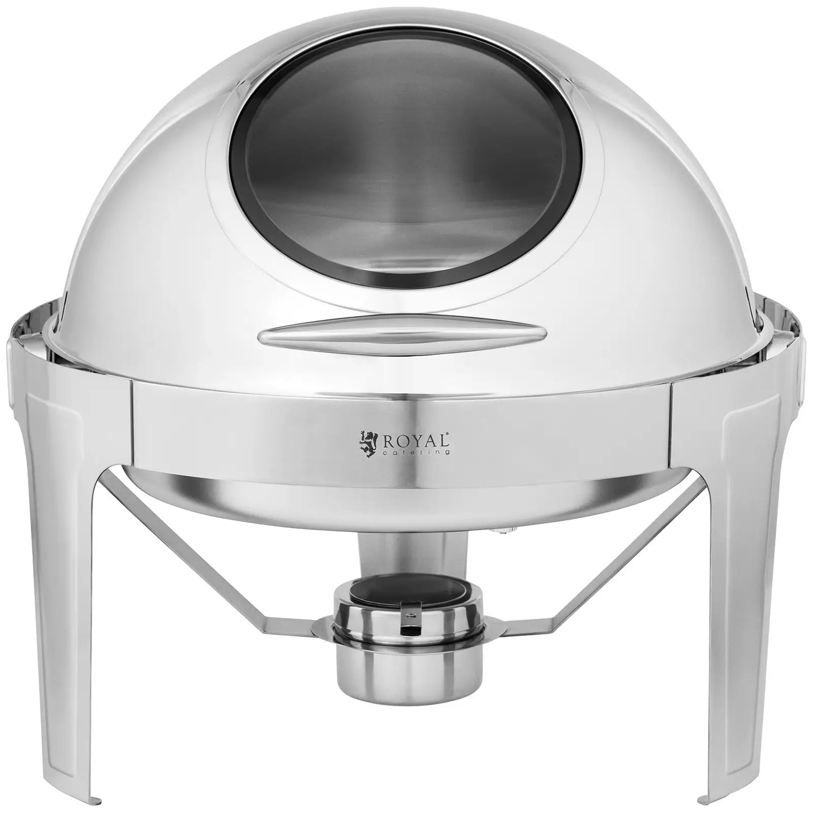 Chafing Dish - round with window - Royal Catering - 5.8 L