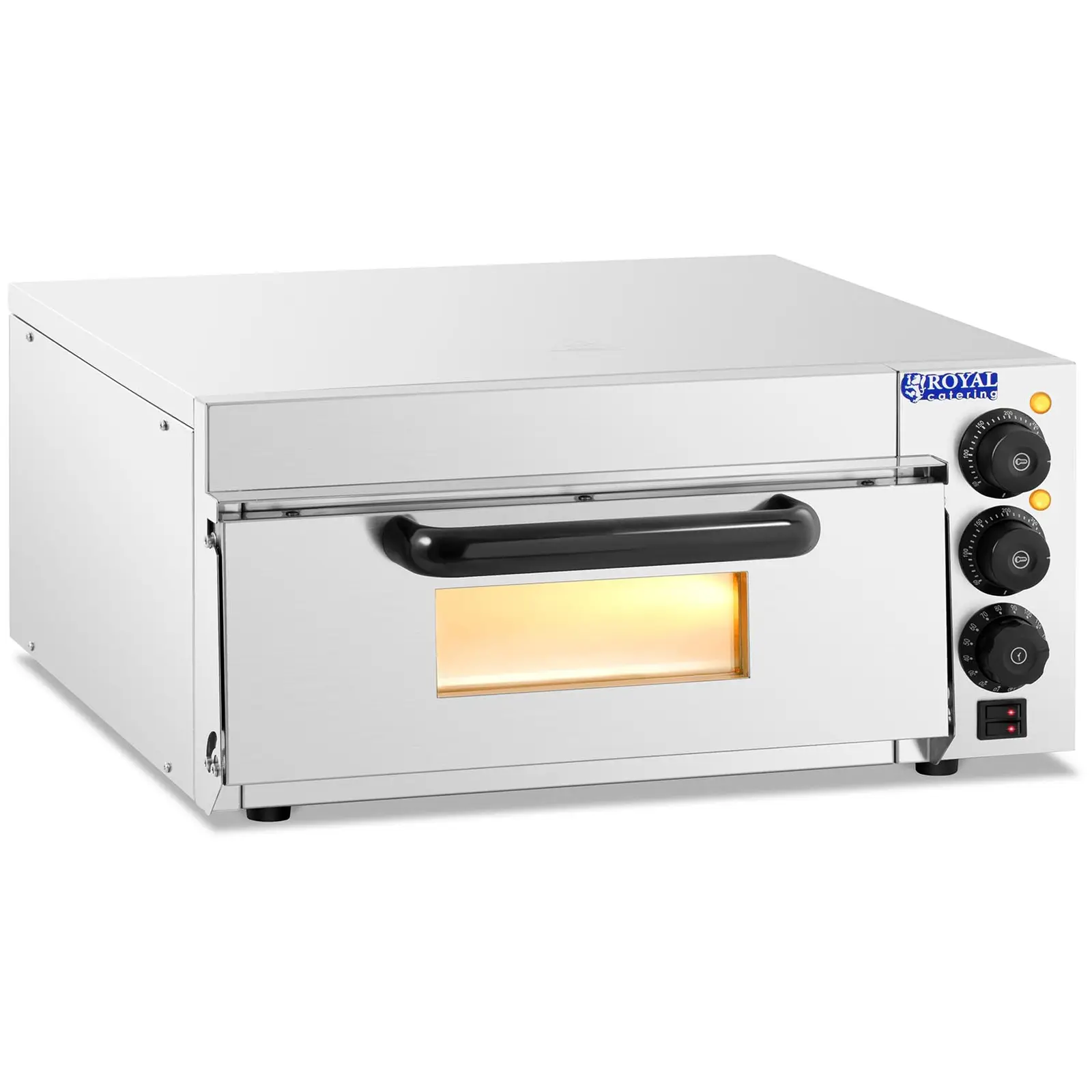 Pizza Oven - 1 chamber - Royal Catering - 2,000 W - Ø 36 cm
