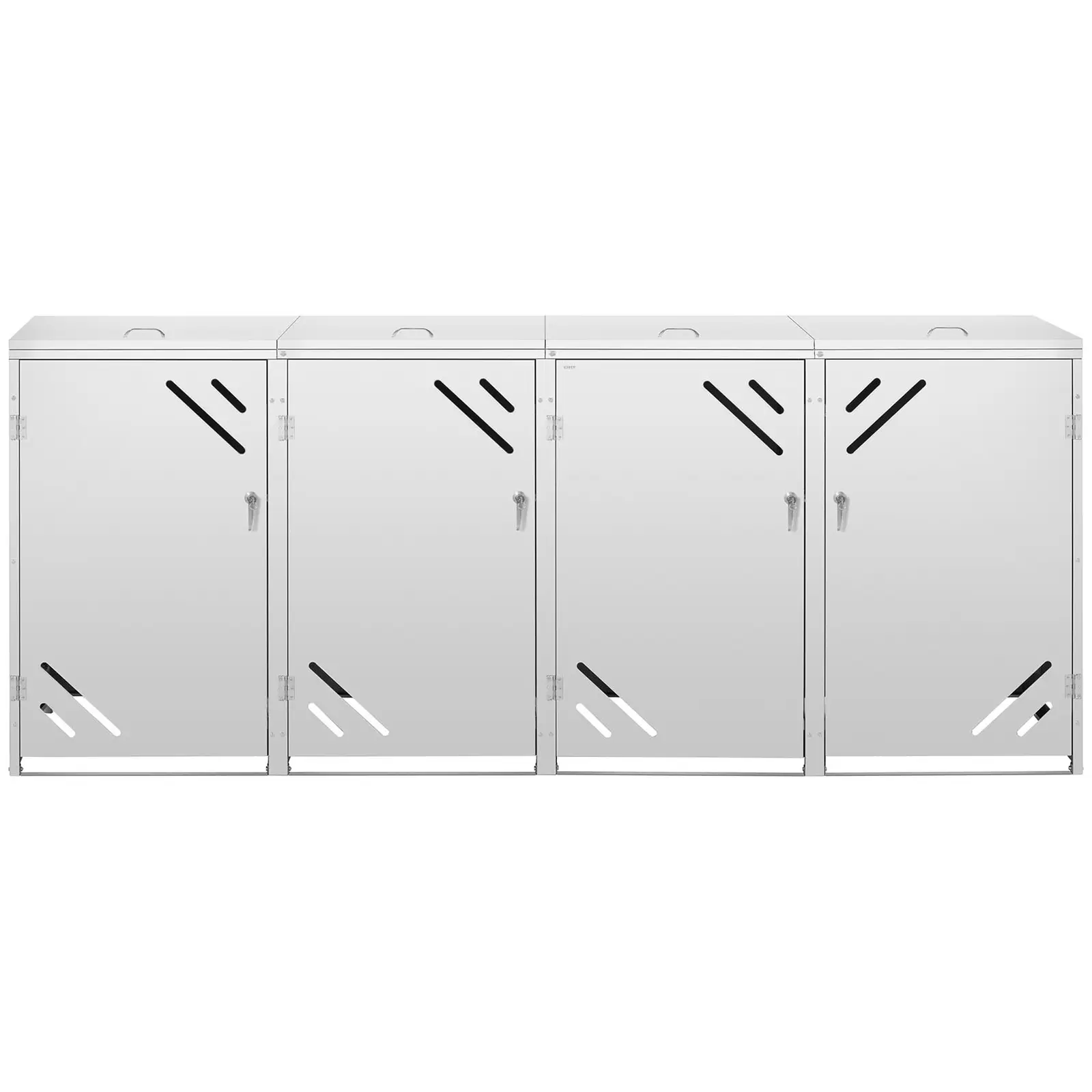 Bin Storage Box - 4 x 240 L - diagonal air slots