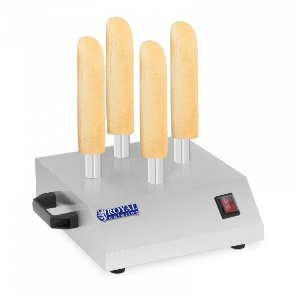 Factory seconds Hot Dog Bun Toaster - 4 Skewers