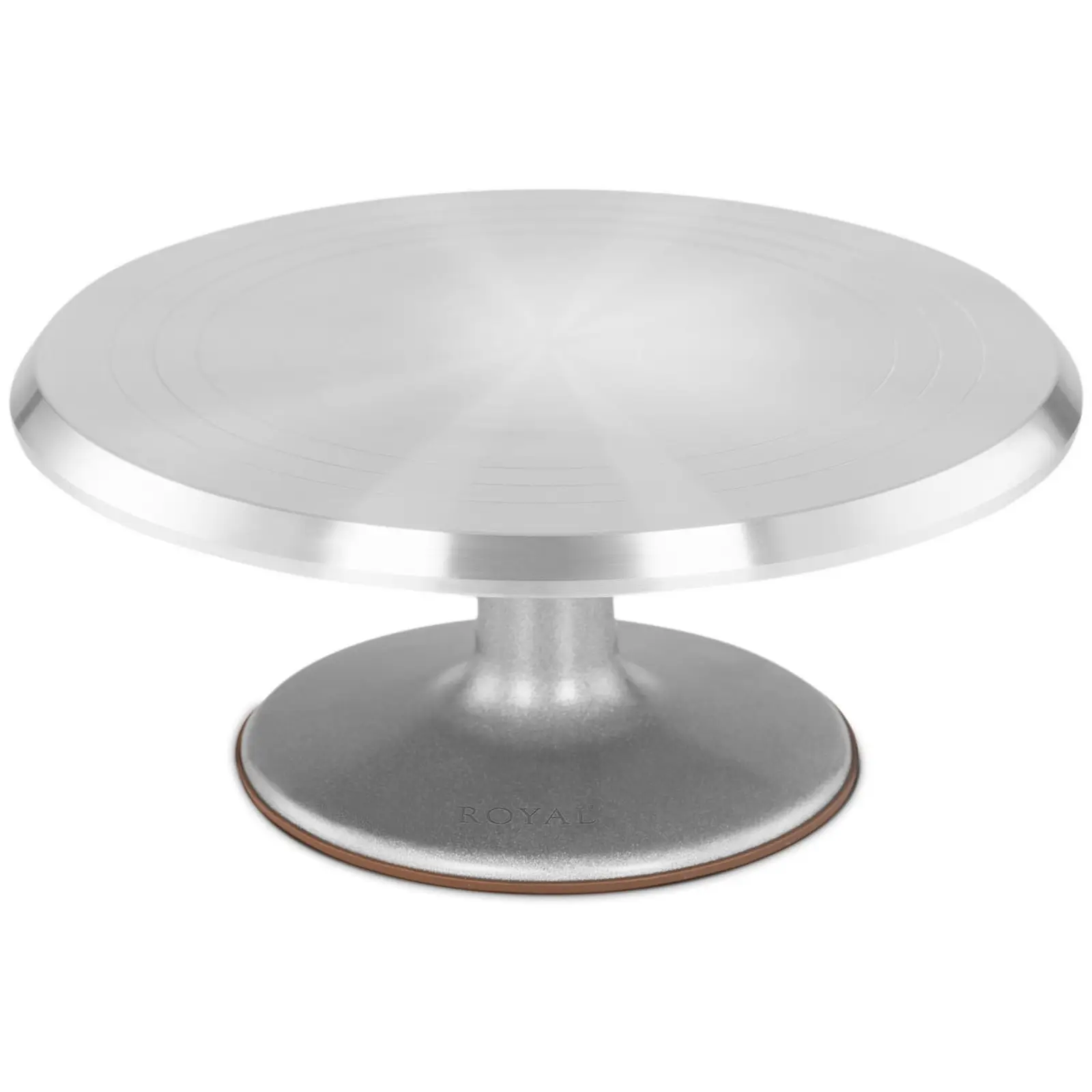 Metal and wooden cake stands	
