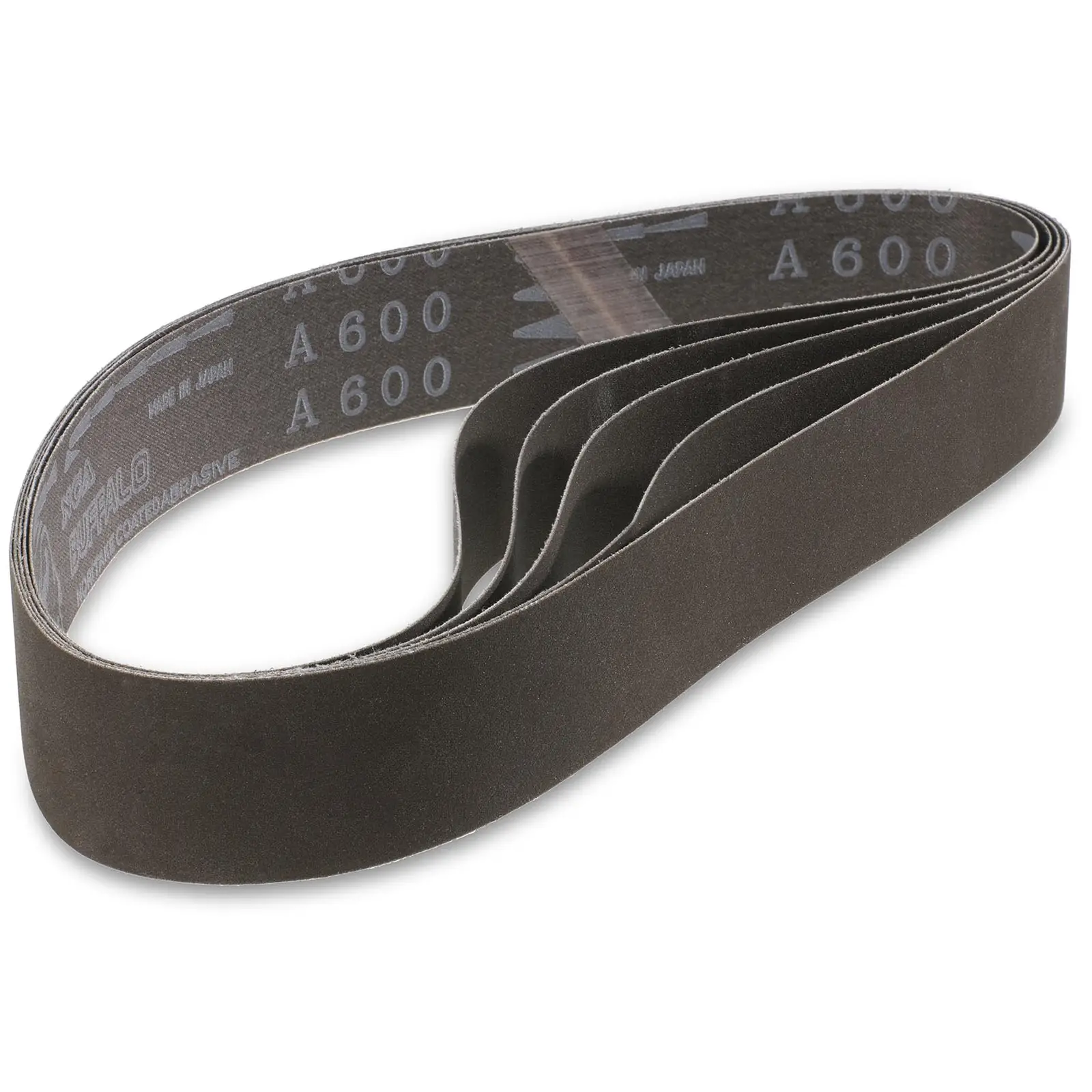 Sanding belts - 760 x 40 mm - 600 graining