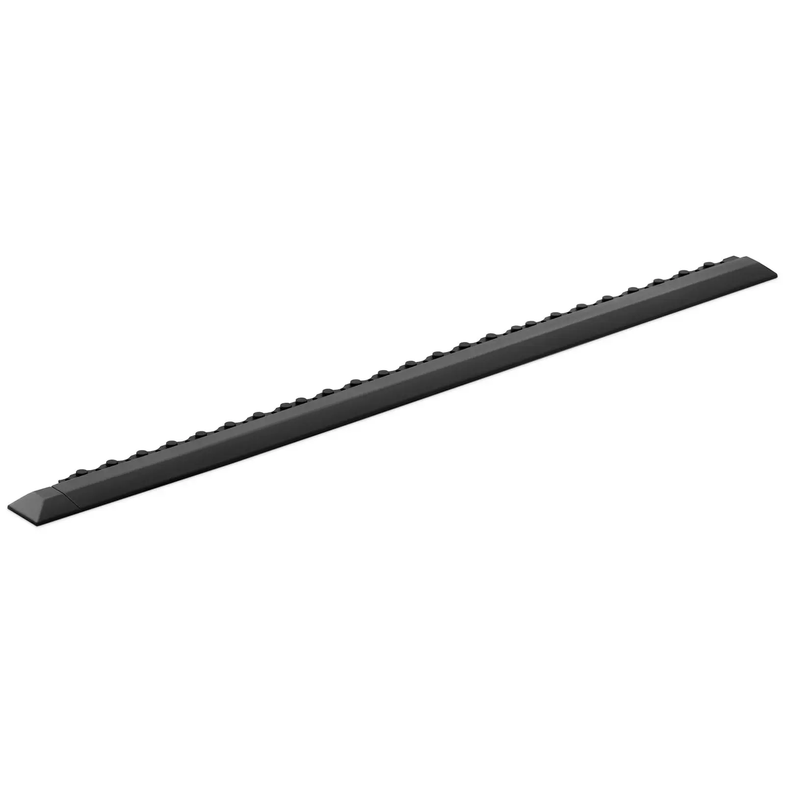 End Strip - for rubber ring mat 10050281 - 95 x 6 x 1 cm - black - 145 pcs.