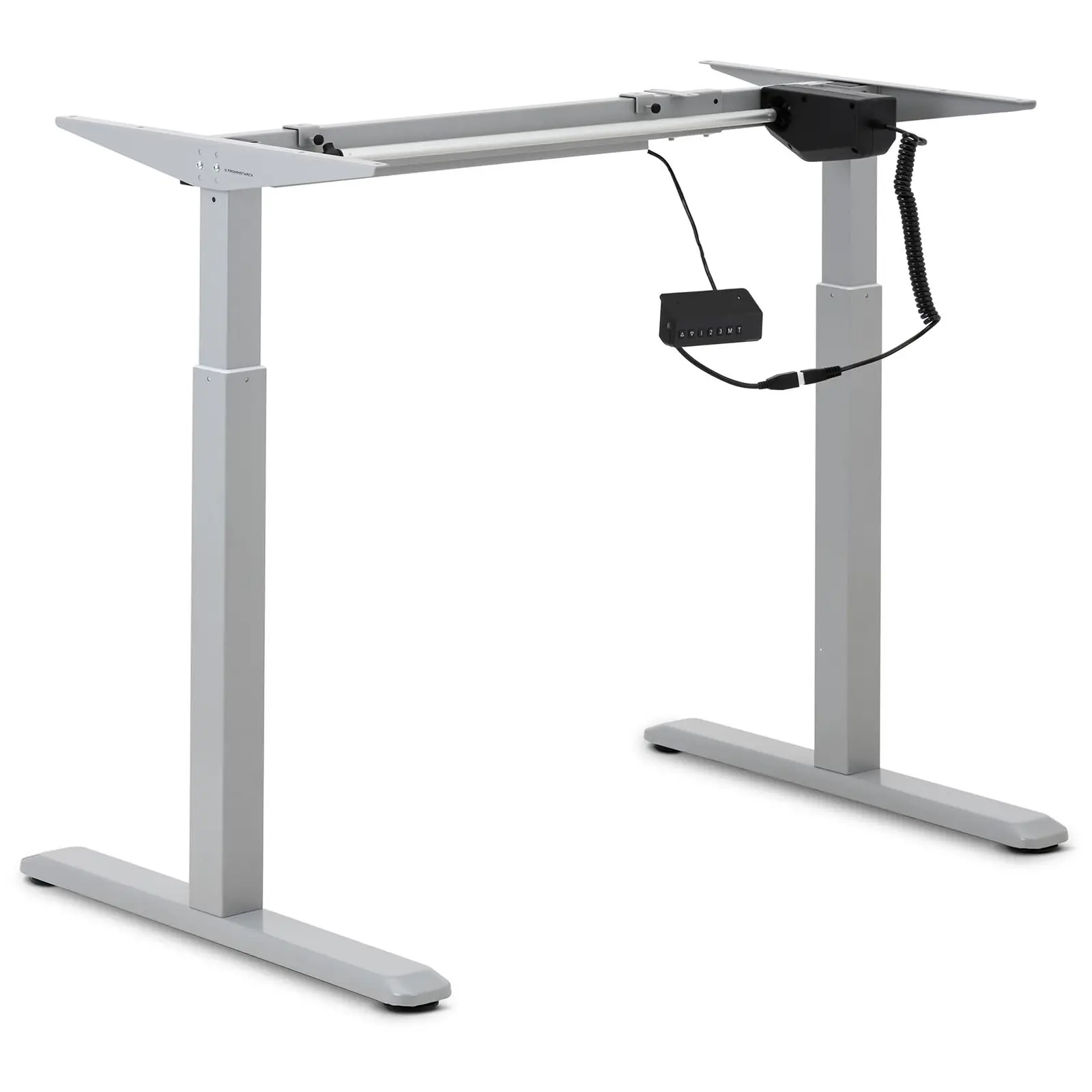 Desk Frame - height adjustable - 120 W - 80 kg - grey