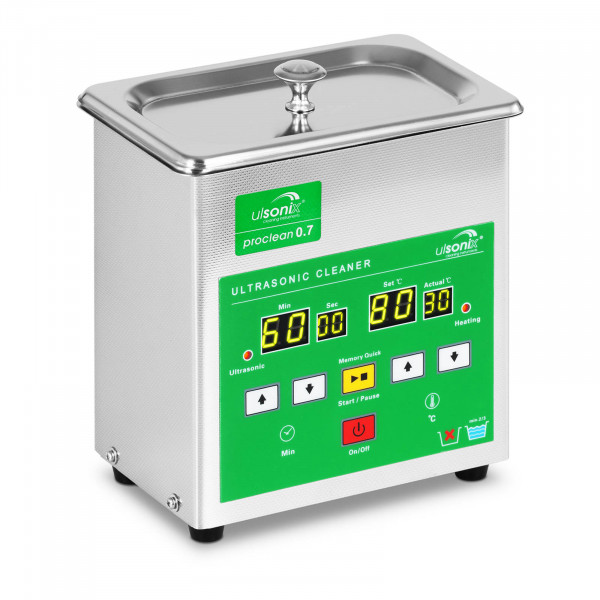 Ultrasonic Cleaner - 0.7 litres - Memory Quick