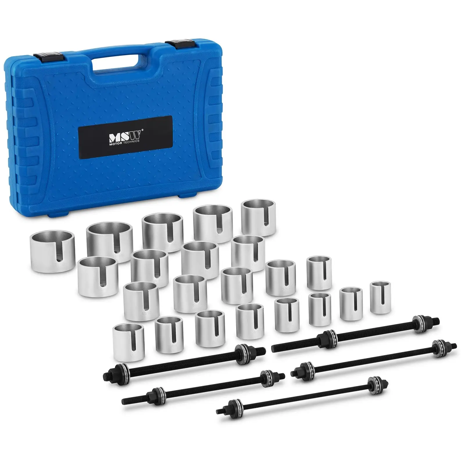Press and Pull Sleeve Kit for Wheel Bearings and Rubber Bushings - universal