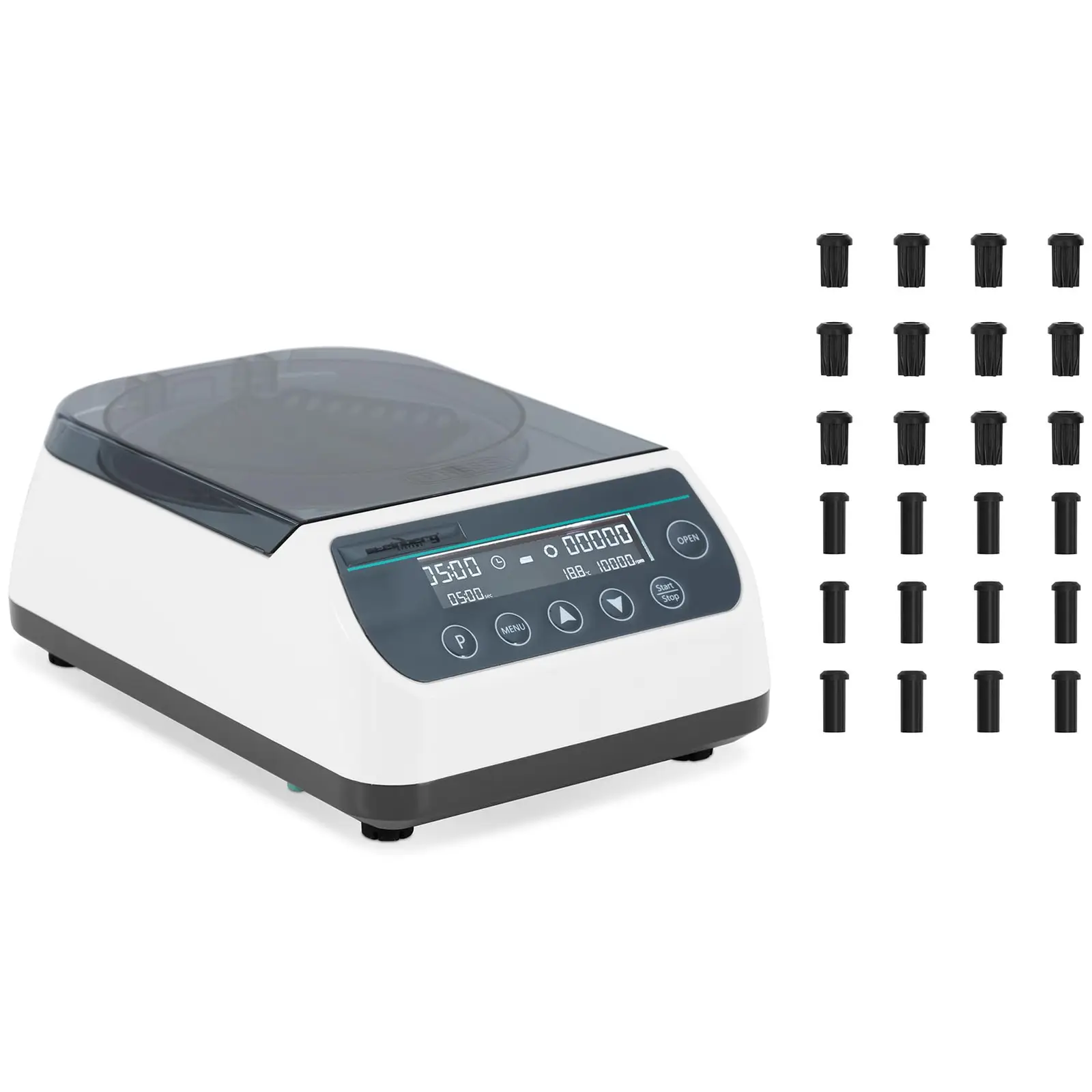 Benchtop centrifuge - High Speed - 2-in-1 rotor - 10000 rpm - for 12 tubes / 4 PCR strips - RZB 6708 xg