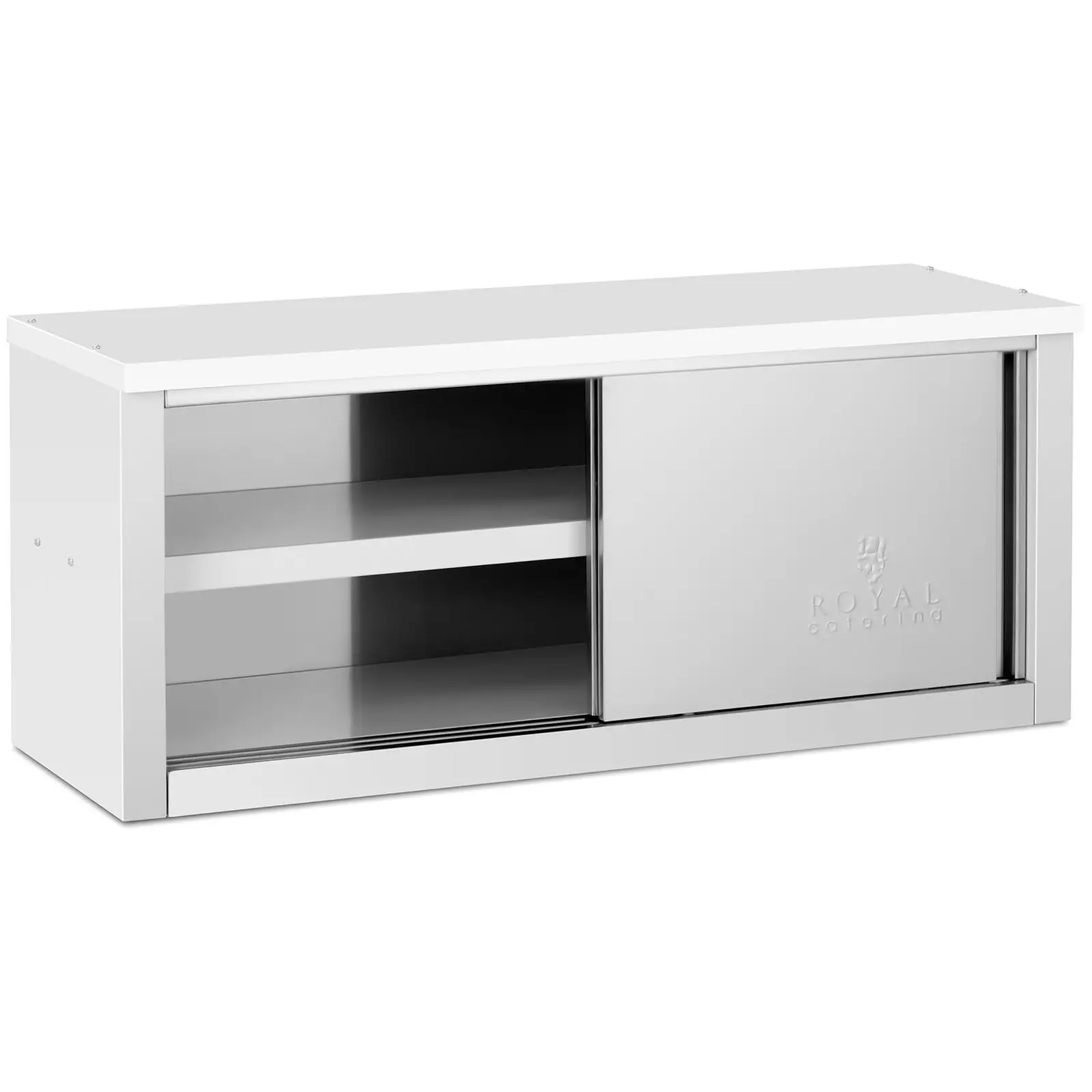Hanging Cabinet - 1,200 x 400 x 500 mm - 65 kg load capacity per compartment - Royal Catering