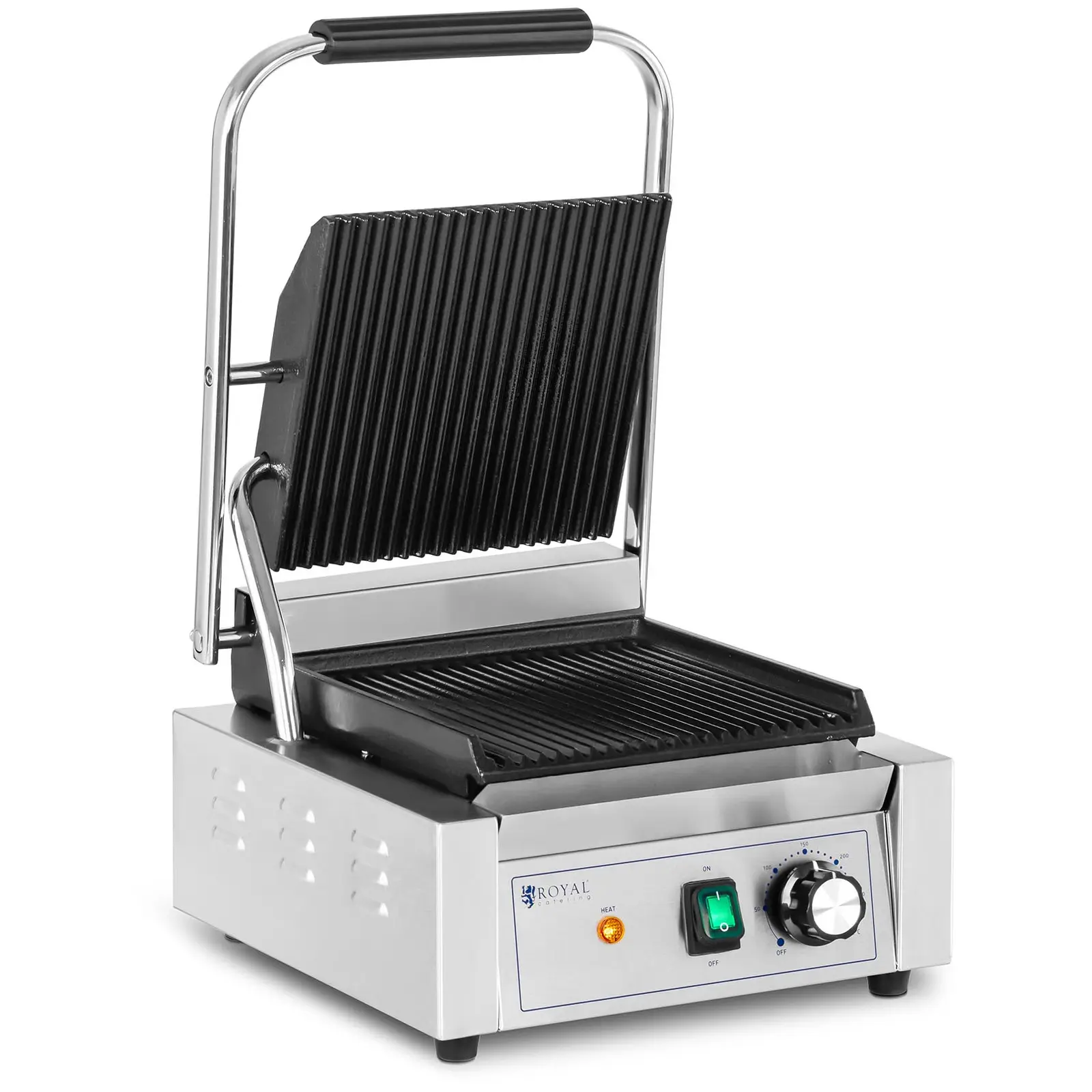 Contact Grill - 1,800 W - ribbed