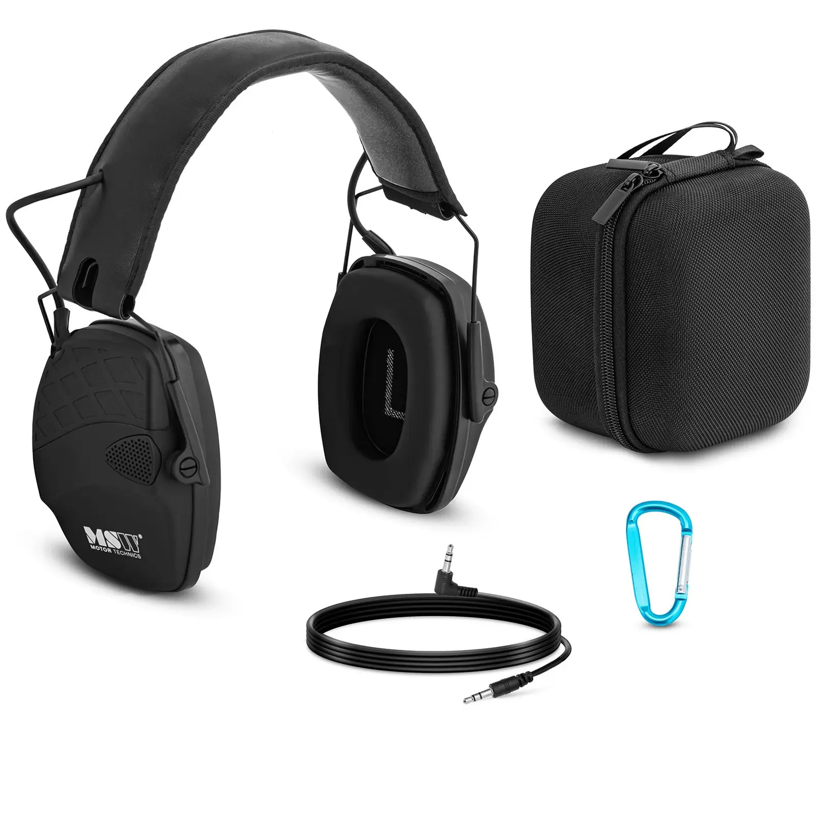 Hearing Protection - Dynamic External Noise Control - Black
