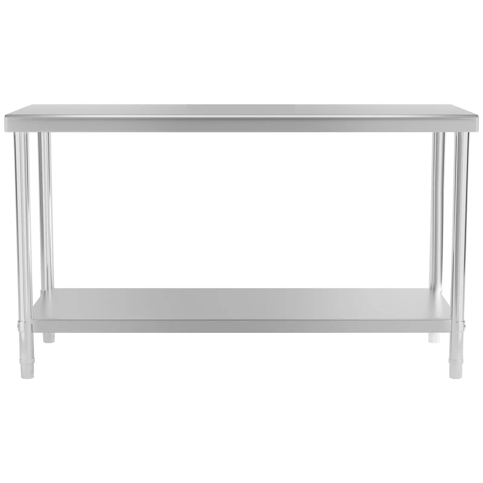 Stainless Steel Work Table - 150 x 60 cm - 230 kg load capacity