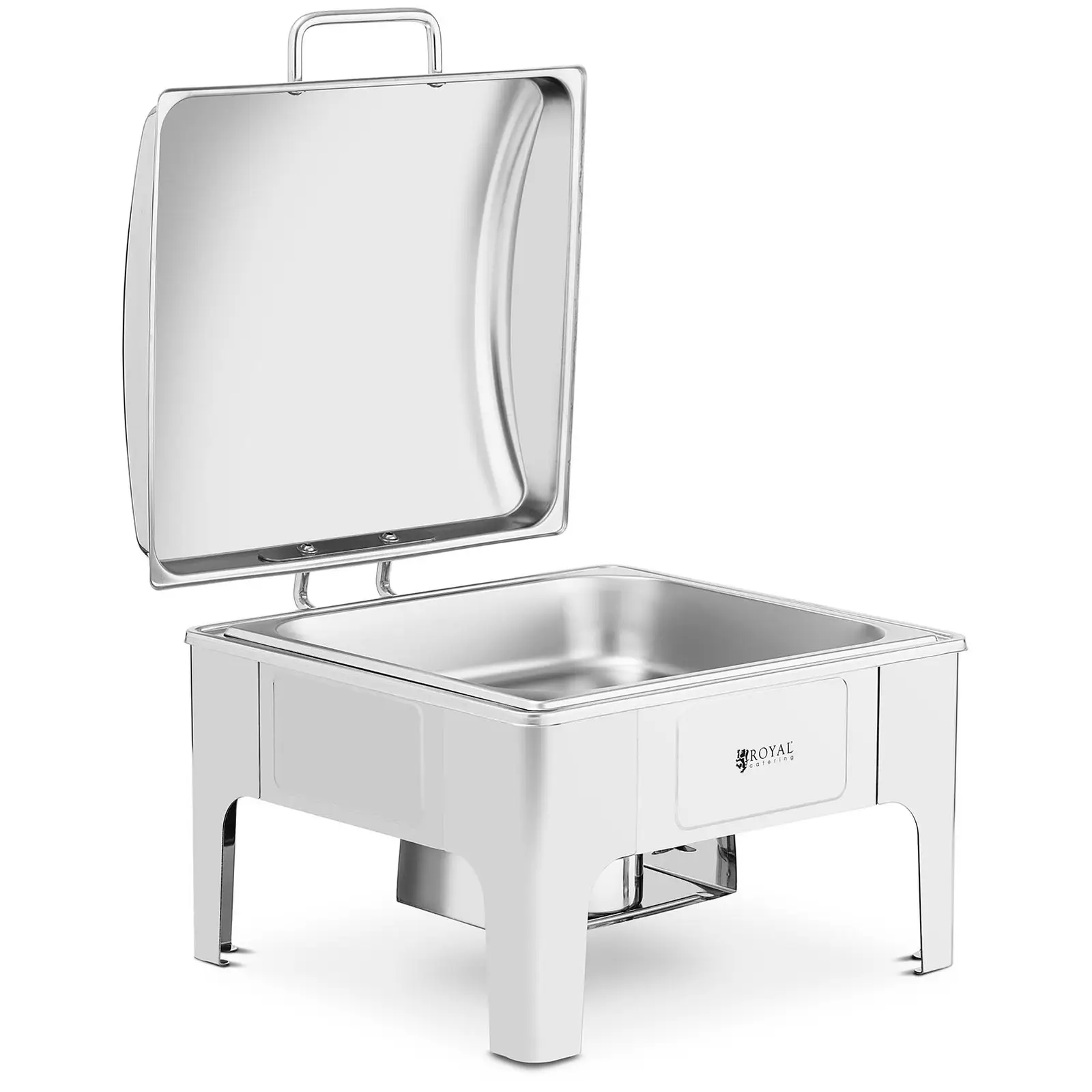 Chafing Dish - GN 2/3 - Royal Catering - 5.3 L - 1 fuel cell - domed lid