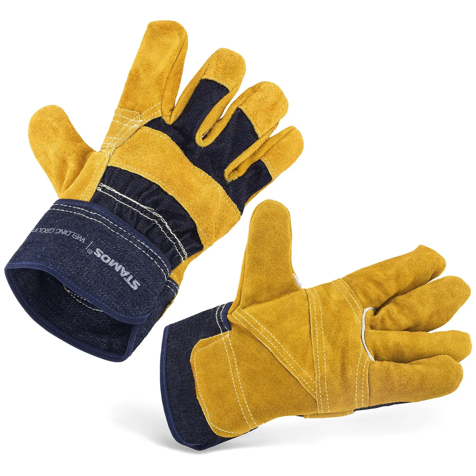 Welding gloves - size. M - lined
