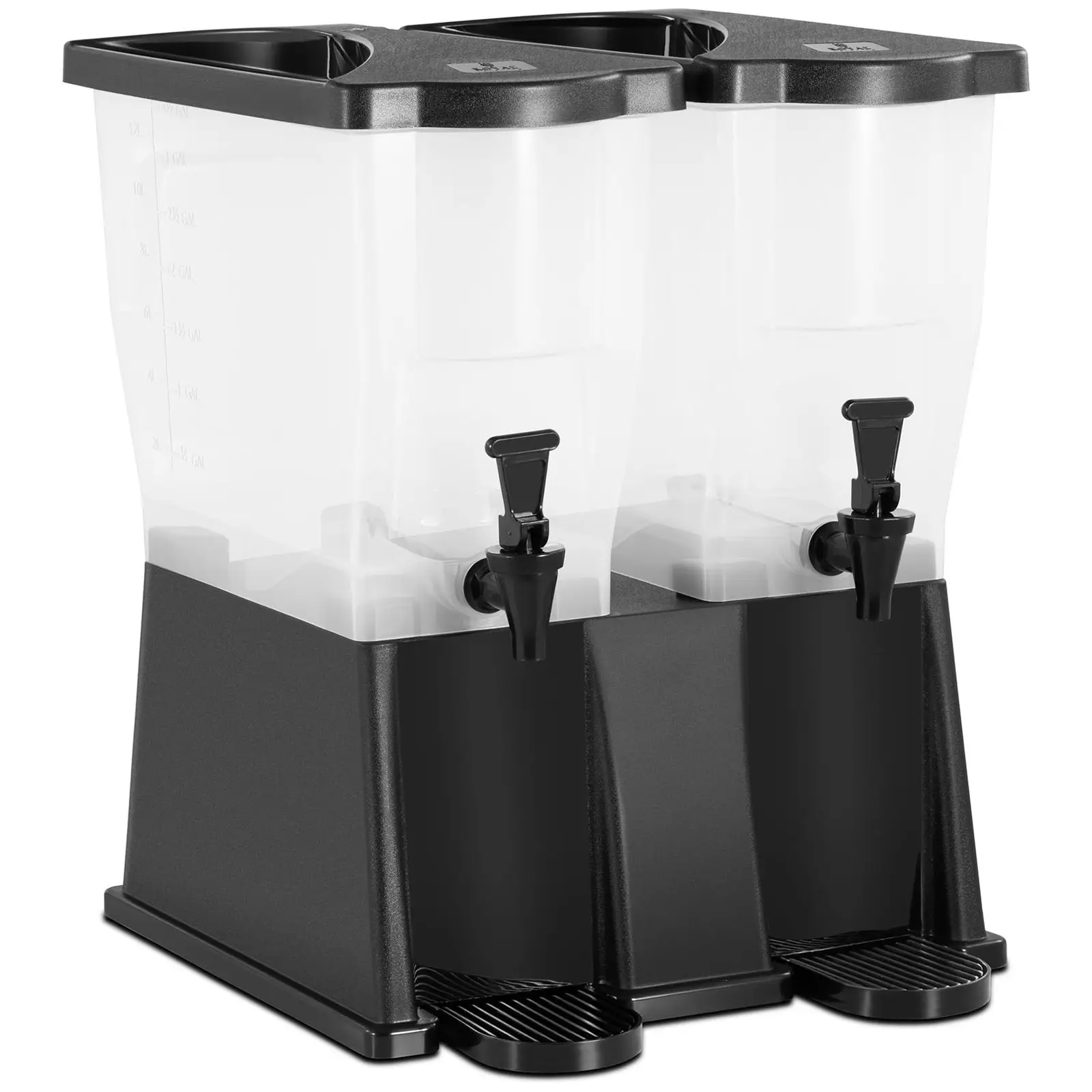 Juice dispenser - 18,6 L - plastic - 2 containers - Royal Catering