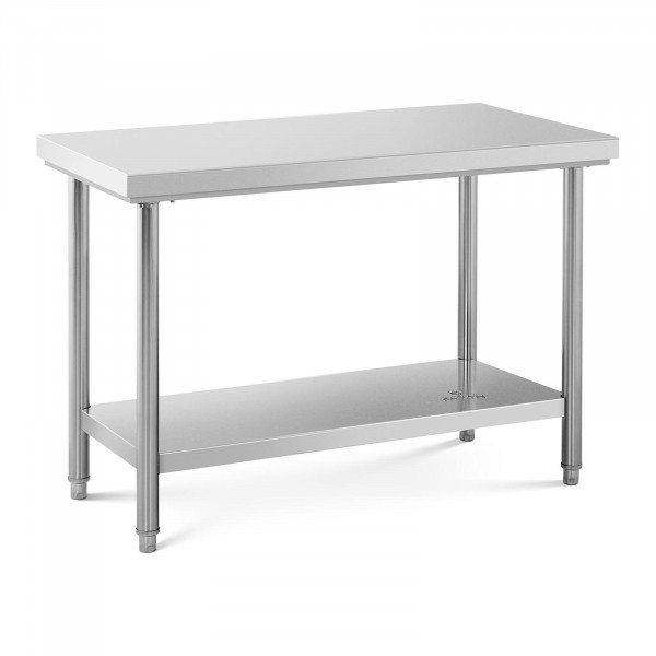 Stainless Steel Work Table - 120 x 60 cm - 137 kg capacity