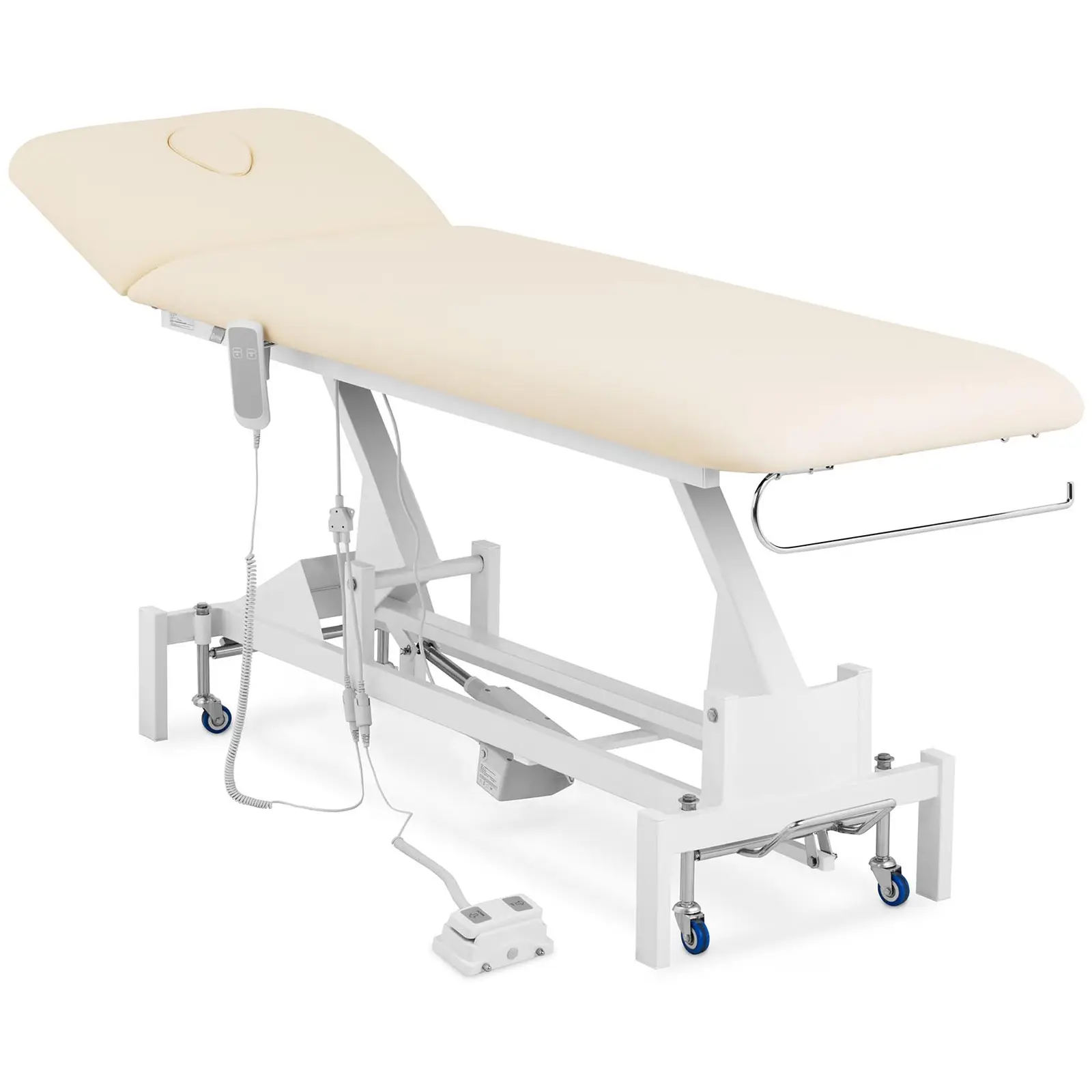 Electric Massage Table - 50 W - 200 kg - Beige