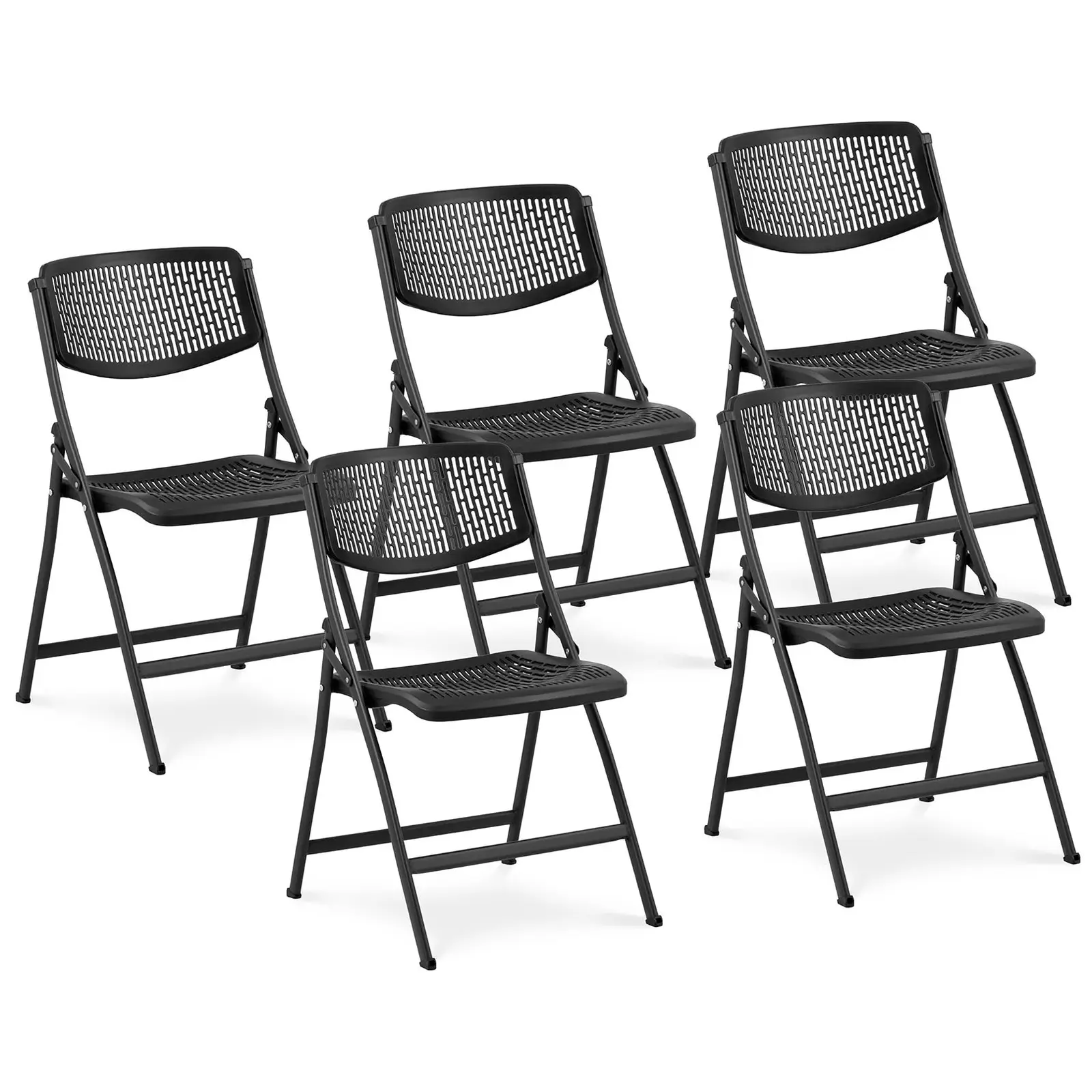 Chairs - set of 5 - up to 150 kg - seat area  430x430x440 mm - {{colour_34_old_temp}}